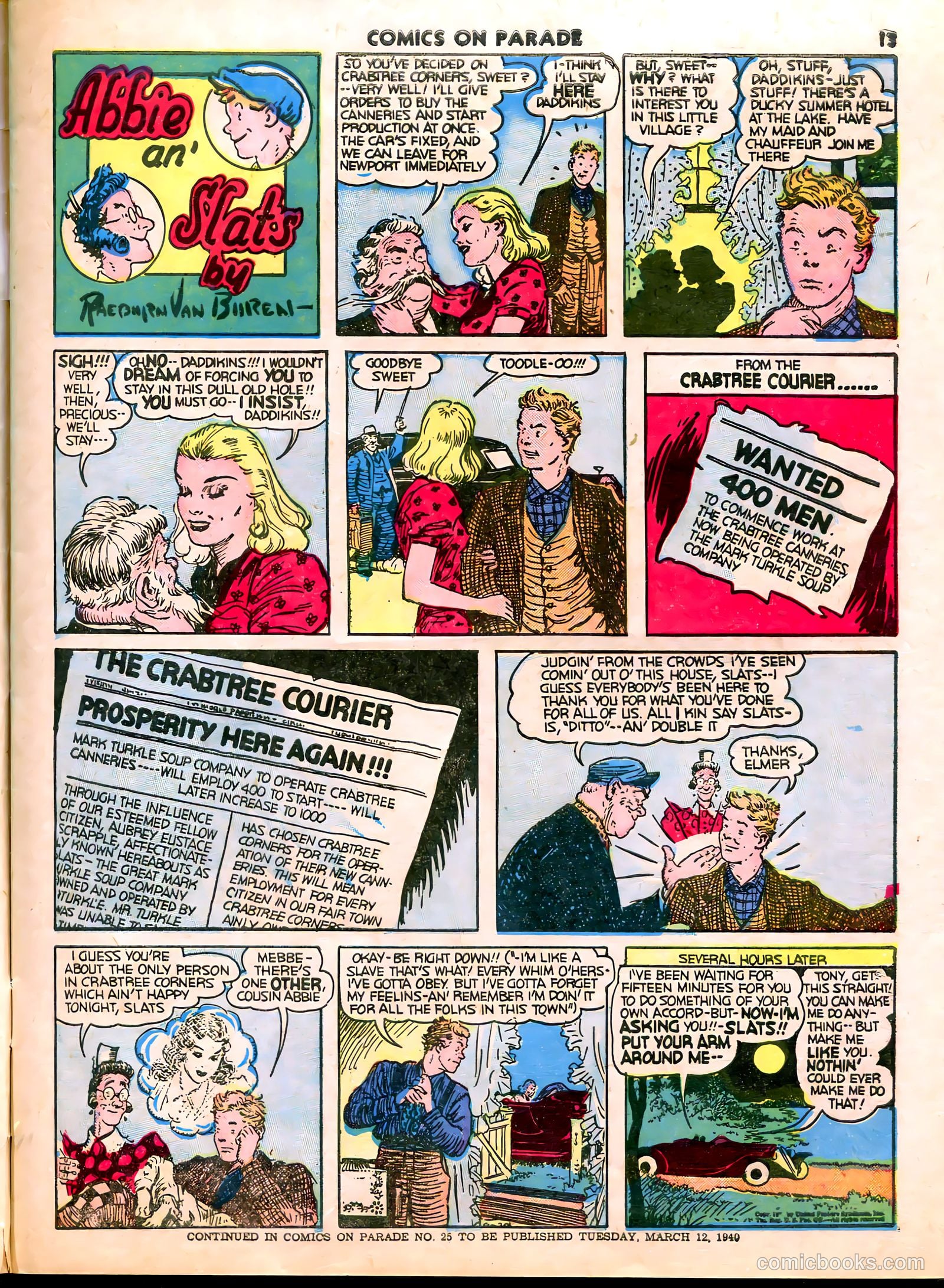 Comics on Parade #24 — page 15 of 54