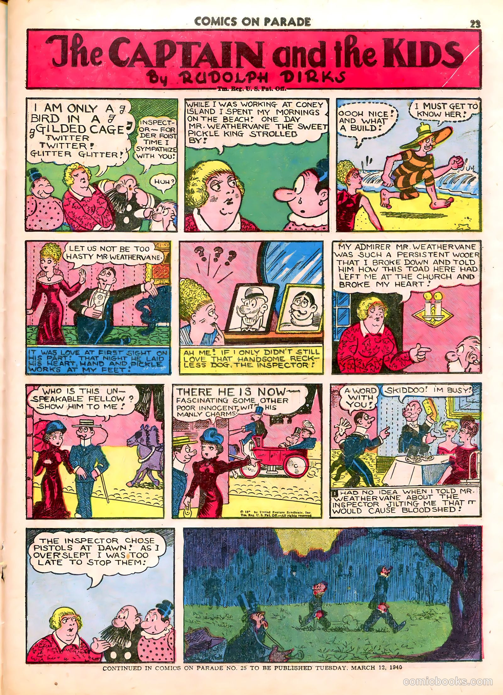 Comics on Parade #24 — page 25 of 54