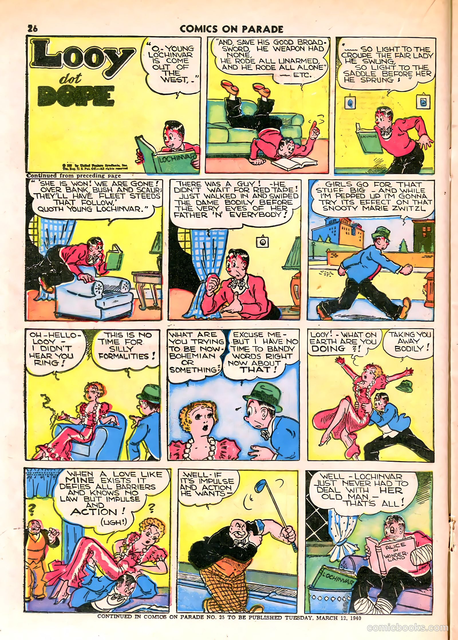 Comics on Parade #24 — page 28 of 54