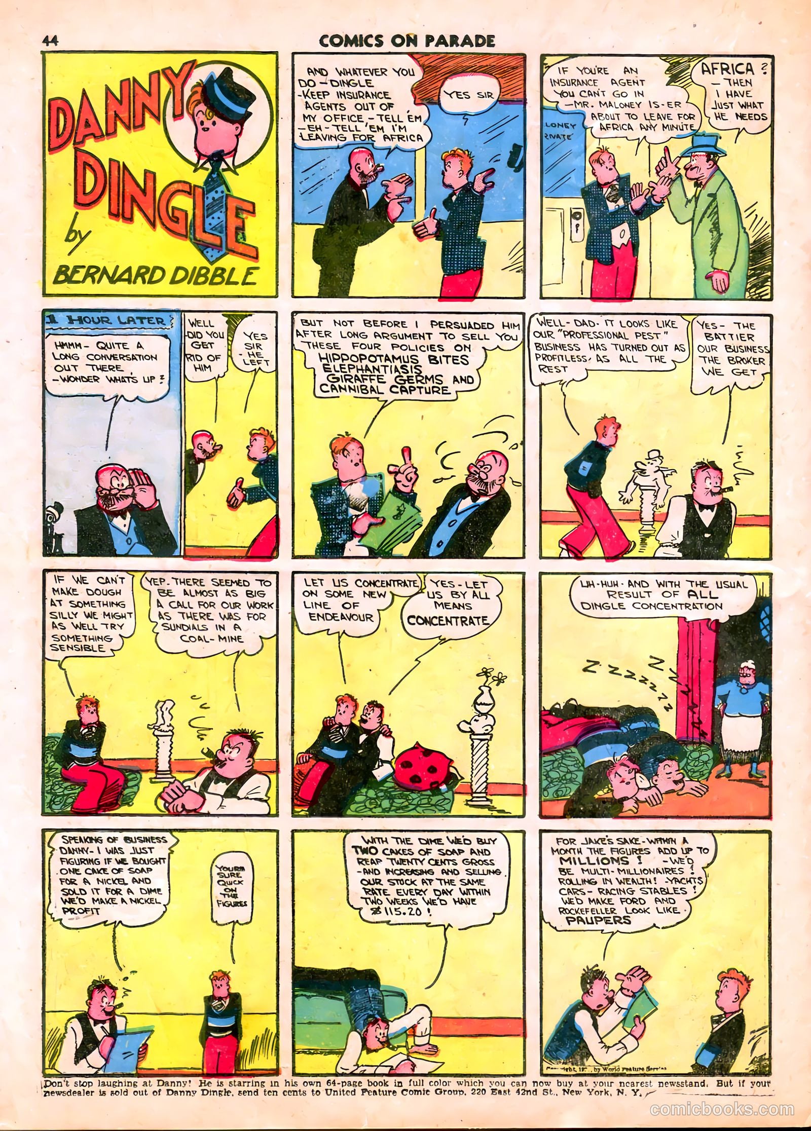 Comics on Parade #24 — page 39 of 54
