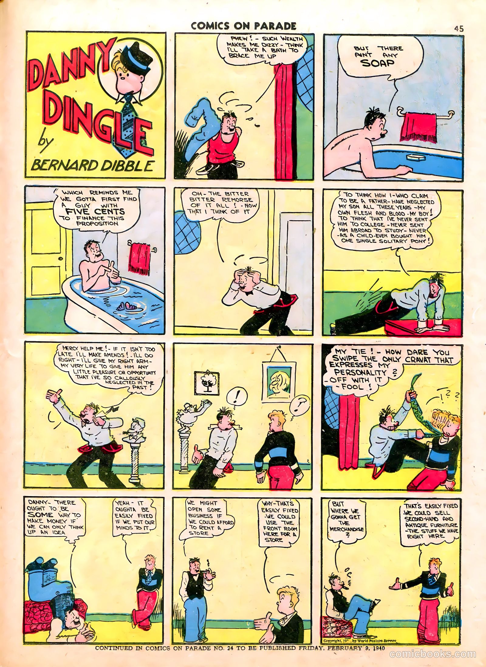 Comics on Parade #24 — page 40 of 54