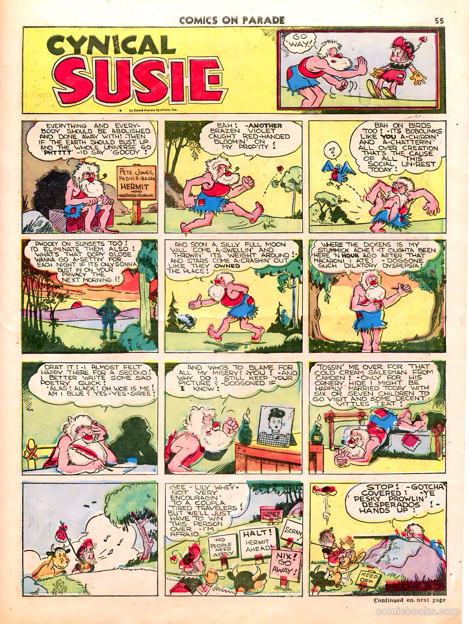 Comics on Parade #24 — page 50 of 54