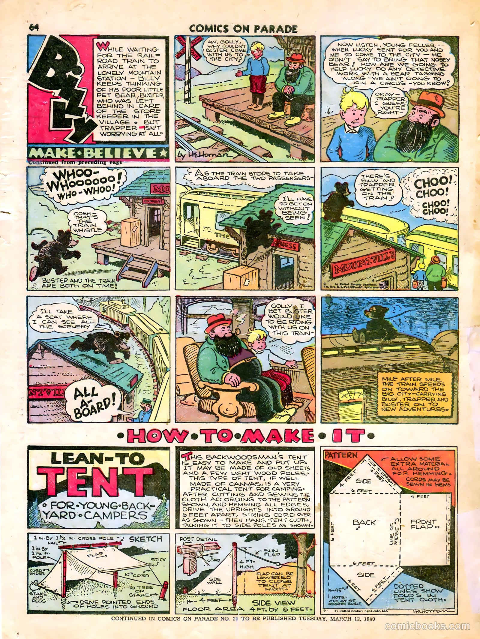 Comics on Parade #24 — page 54 of 54