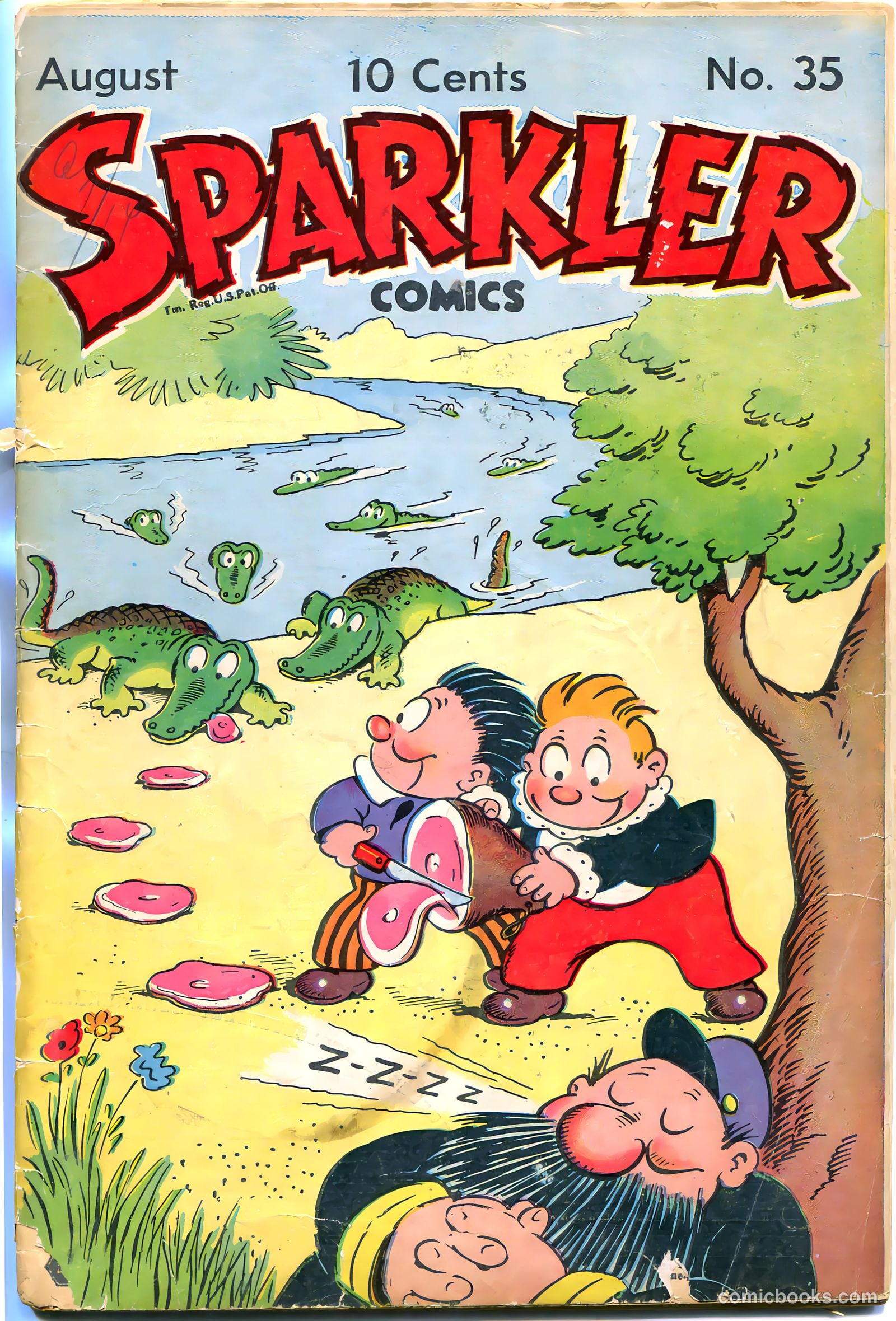 Sparkler Comics #35 — page 1 of 41