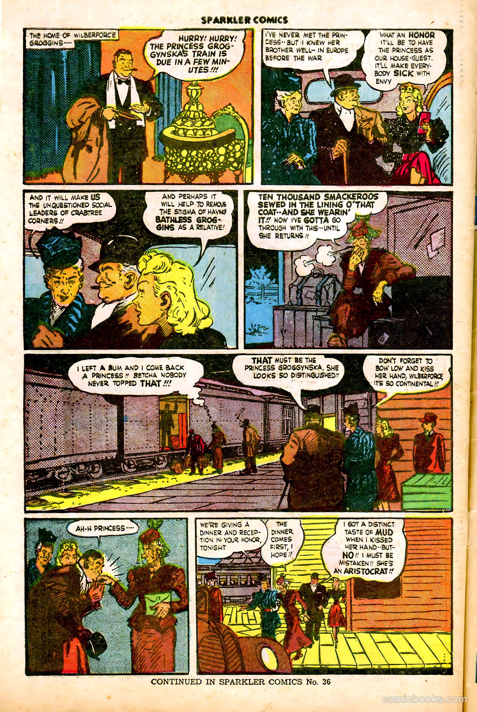 Sparkler Comics #35 — page 37 of 41