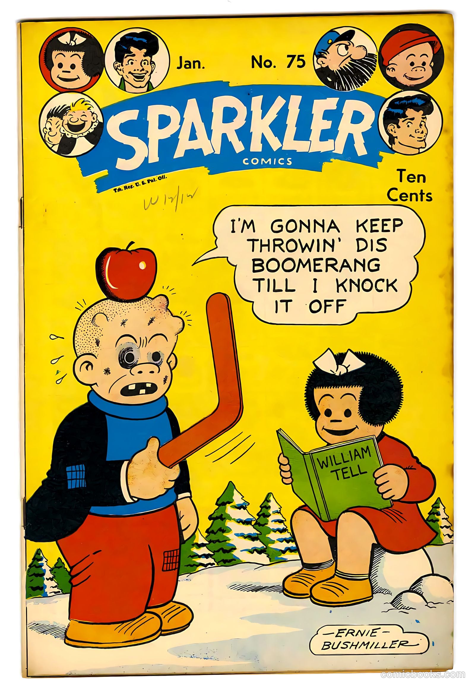 Sparkler Comics #75 — page 1 of 33