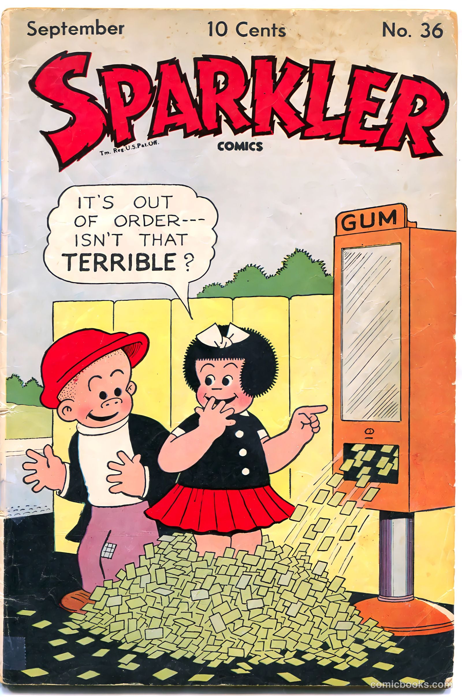 Sparkler Comics #36 — page 1 of 41