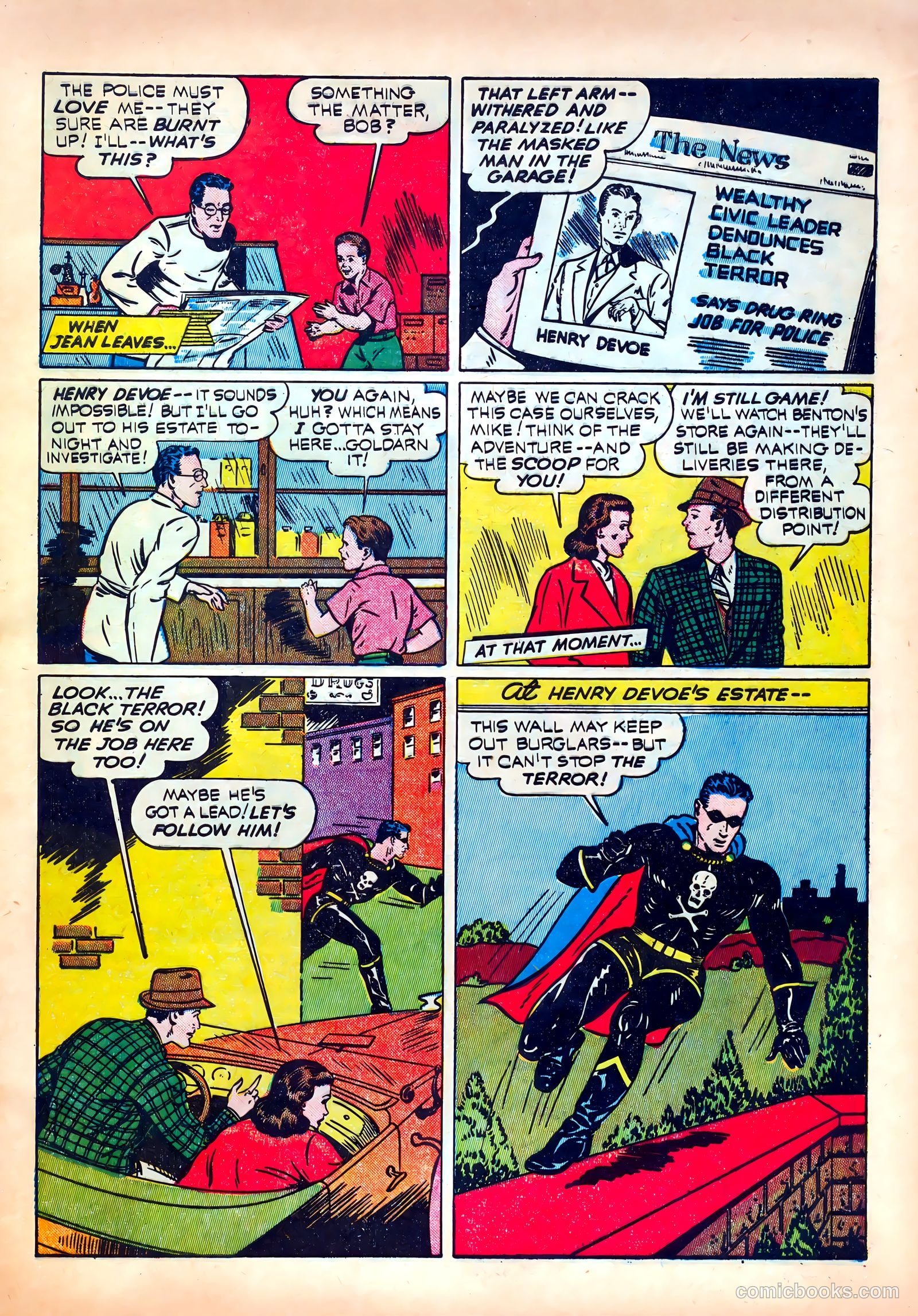 Exciting Comics #12 — page 9 of 68
