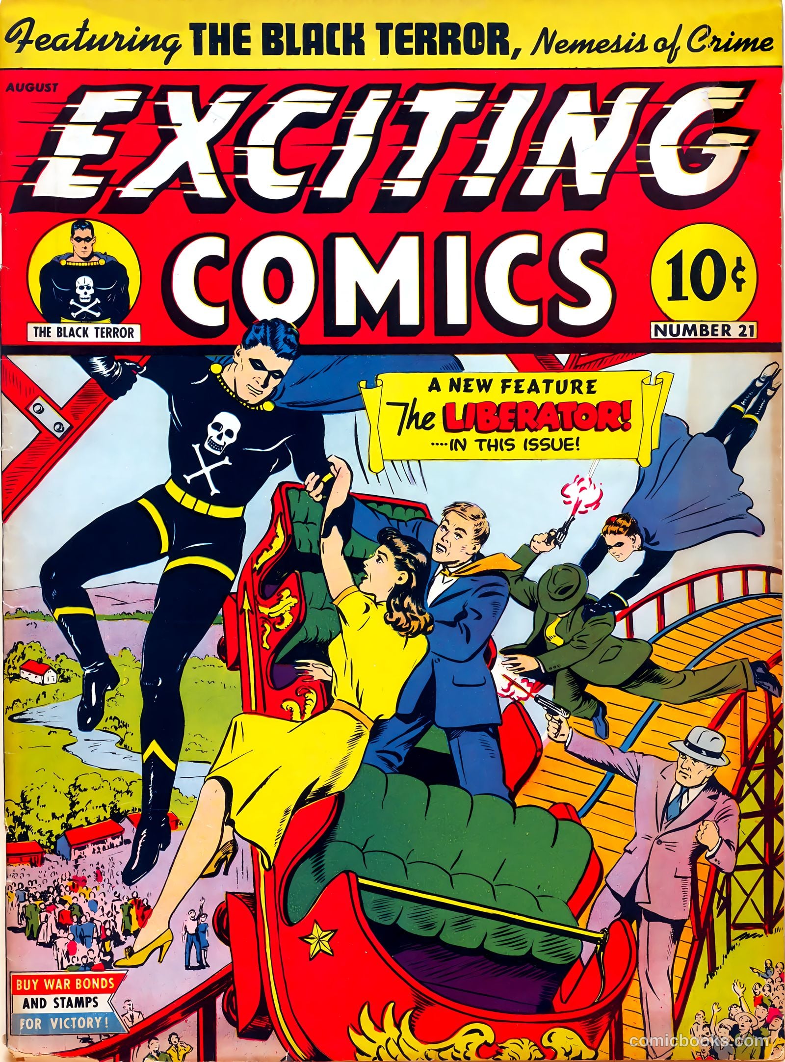 Exciting Comics #21 — page 1 of 68