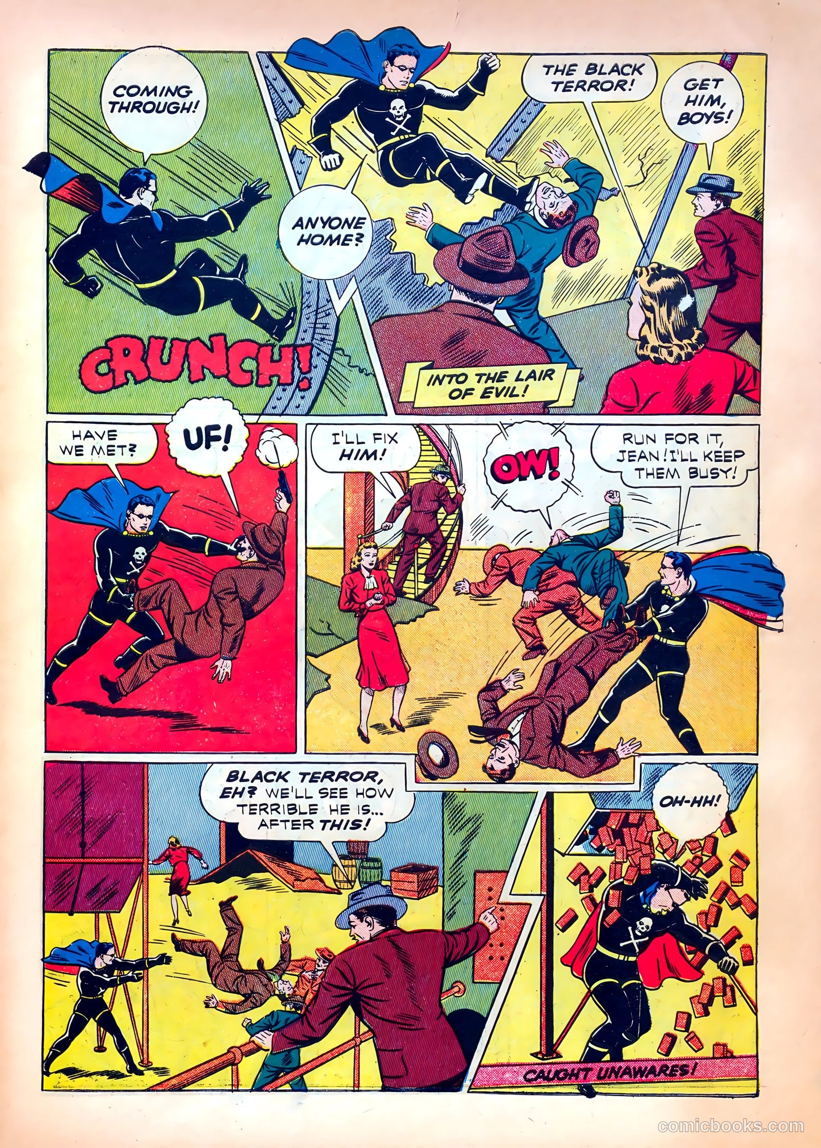 Exciting Comics #21 — page 7 of 68