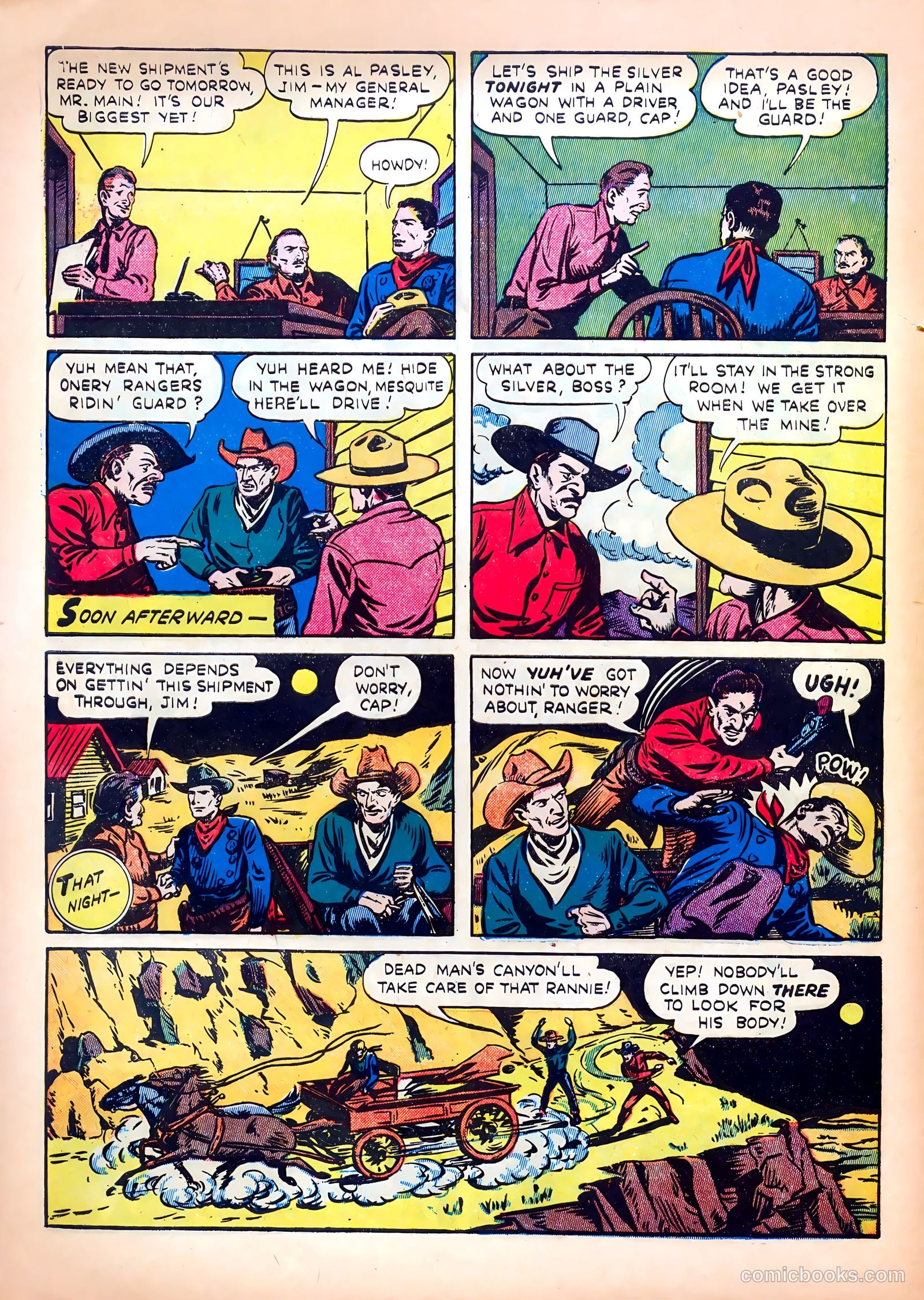 Exciting Comics #21 — page 64 of 68
