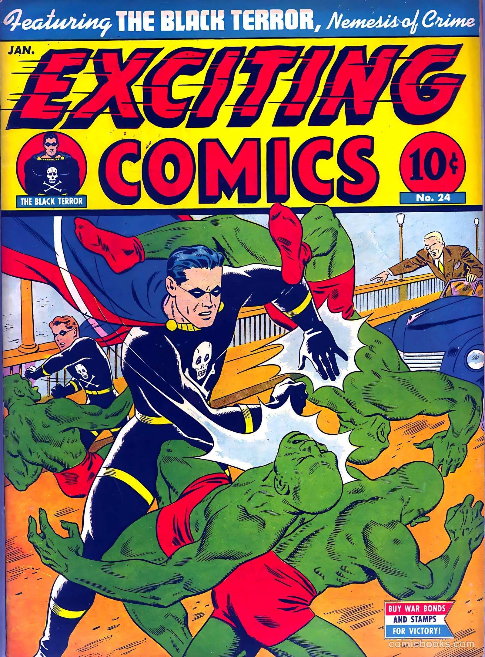 Exciting Comics #24 — page 1 of 68