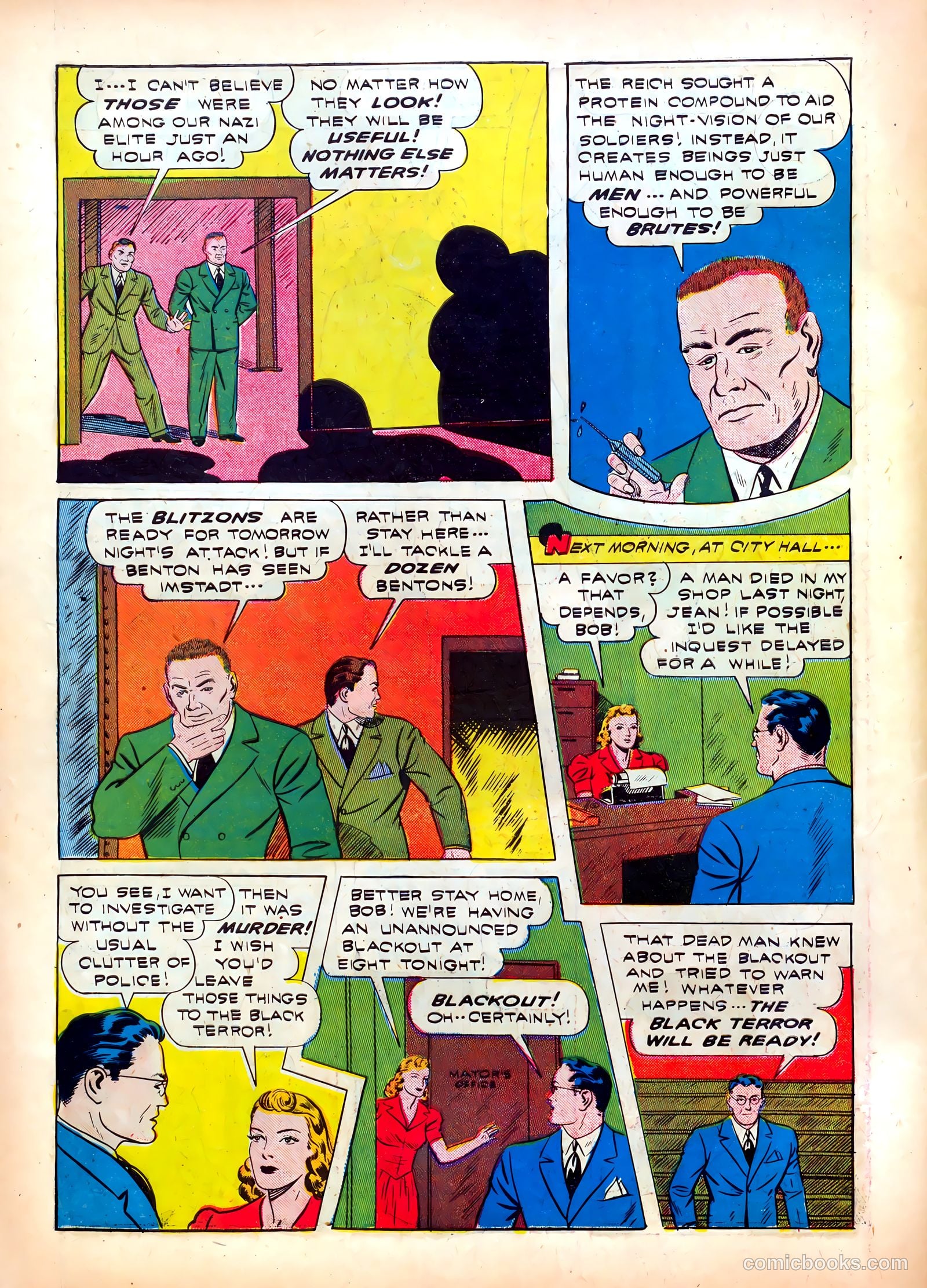 Exciting Comics #24 — page 6 of 68