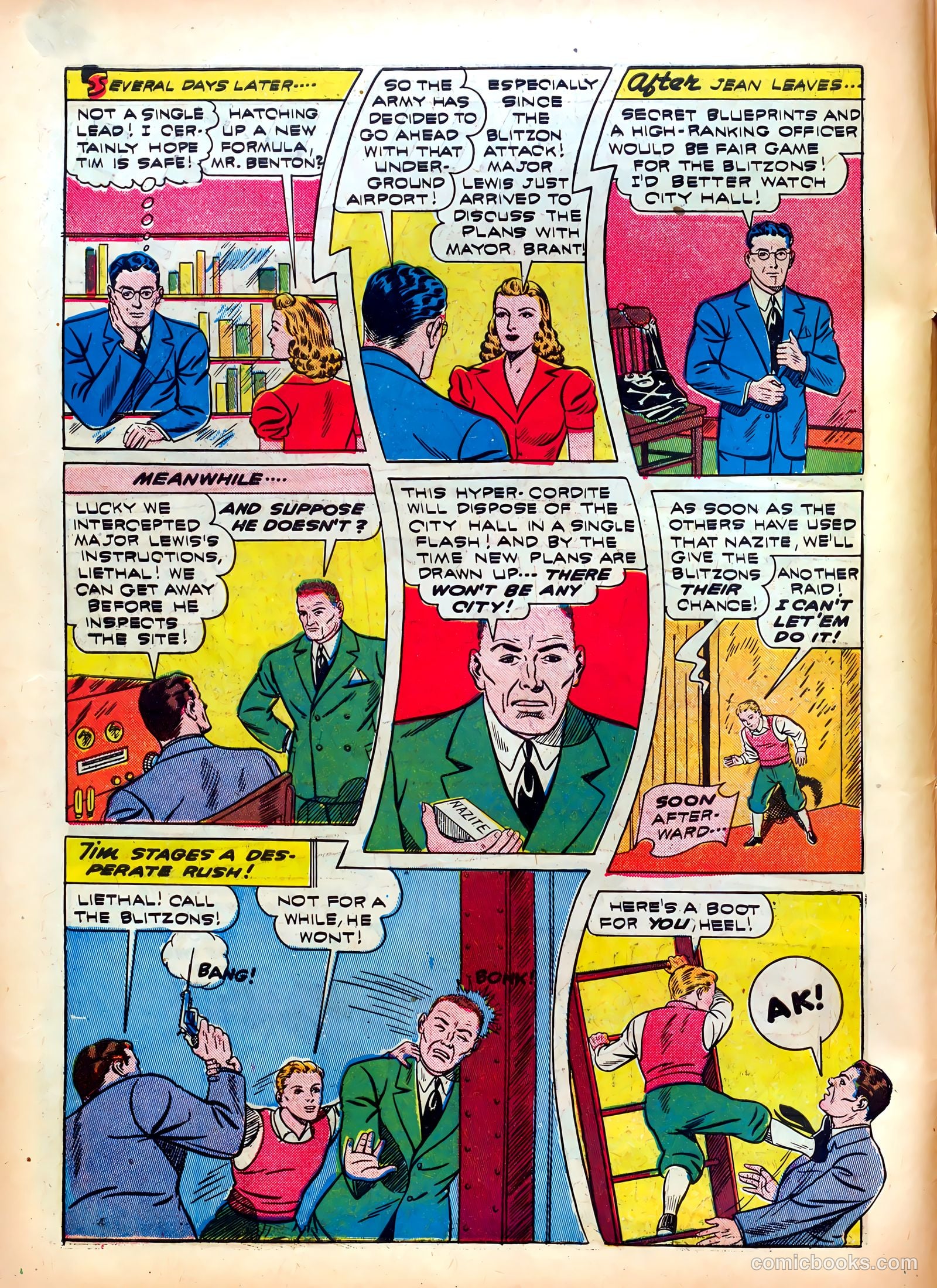 Exciting Comics #24 — page 10 of 68