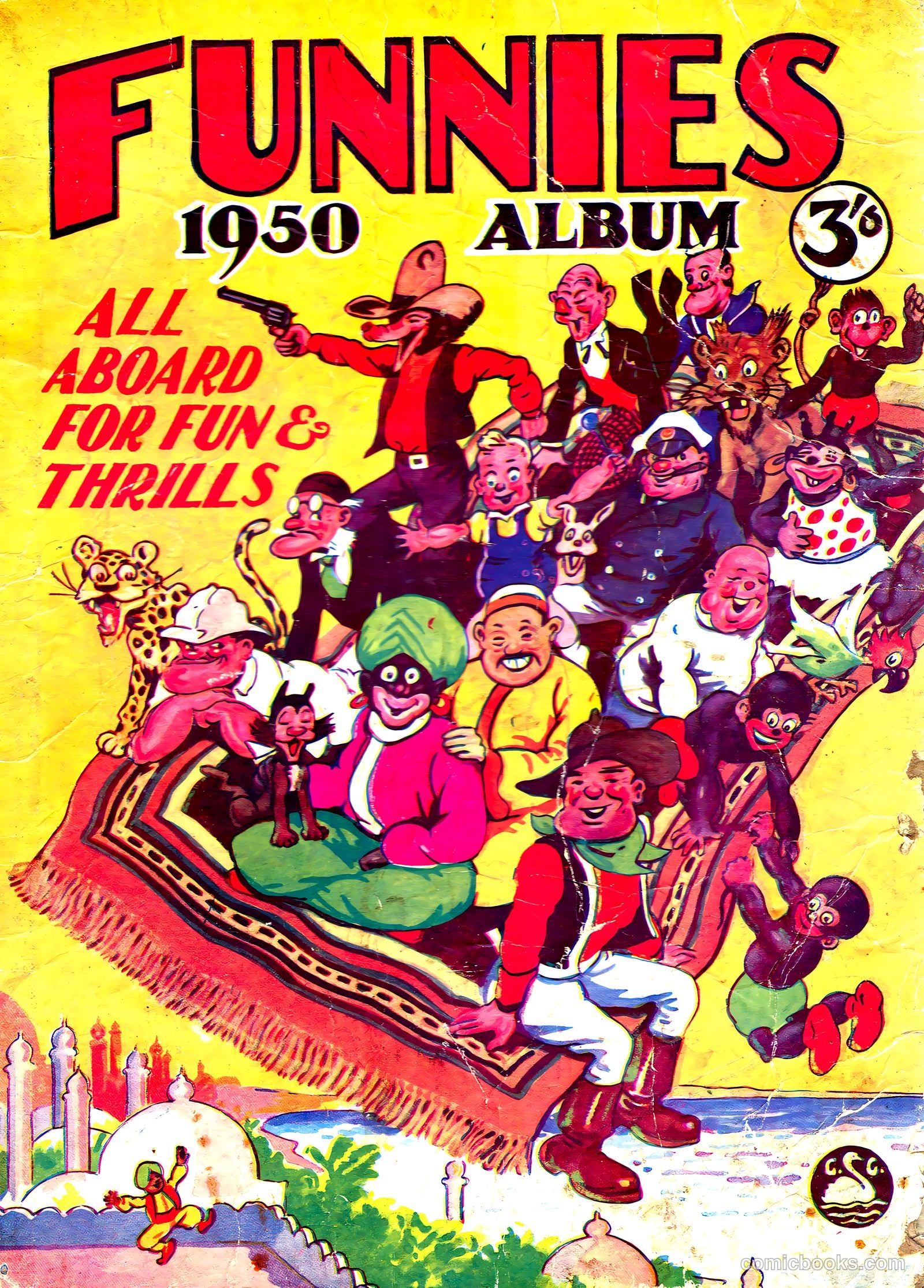 Funnies Album 1950 Part #2 — page 1 of 57