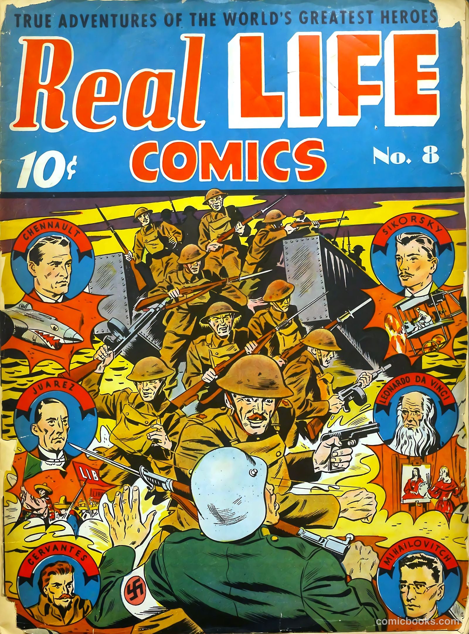 Real Life Comics #8 — page 1 of 68