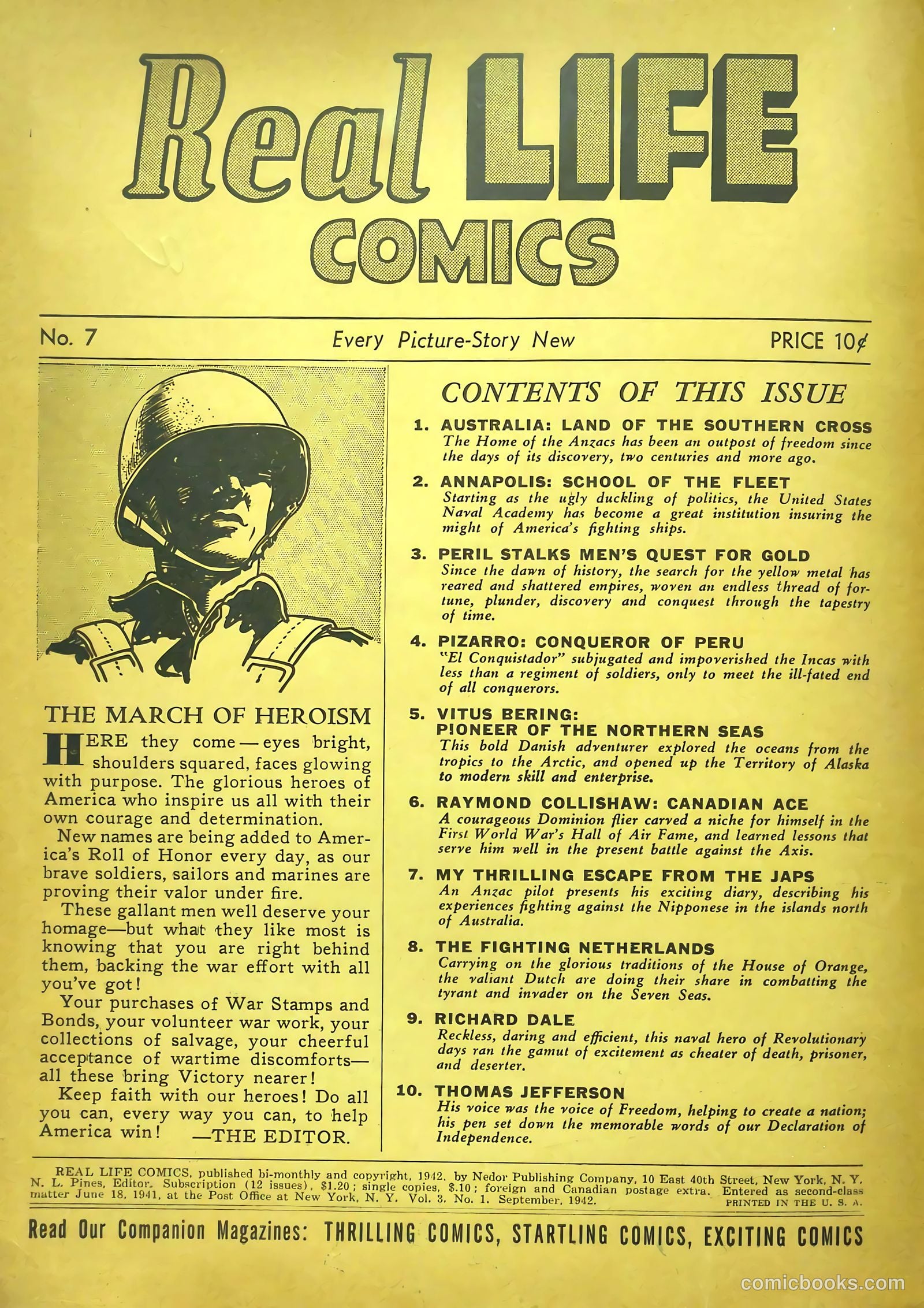 Real Life Comics #7 — page 2 of 68
