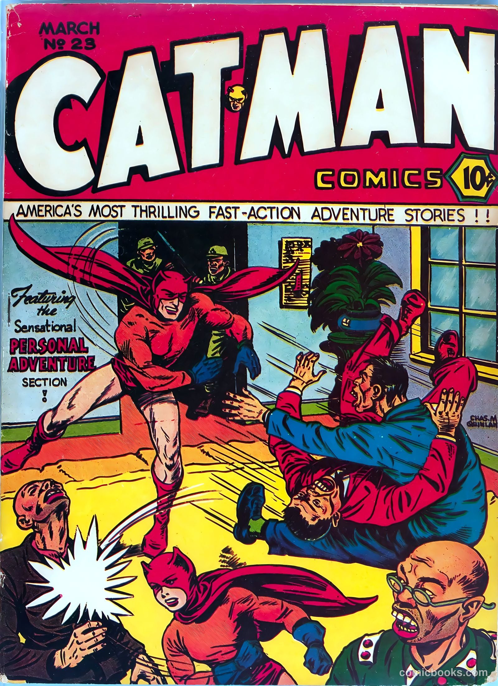 Cat-Man Comics #23 — page 1 of 61