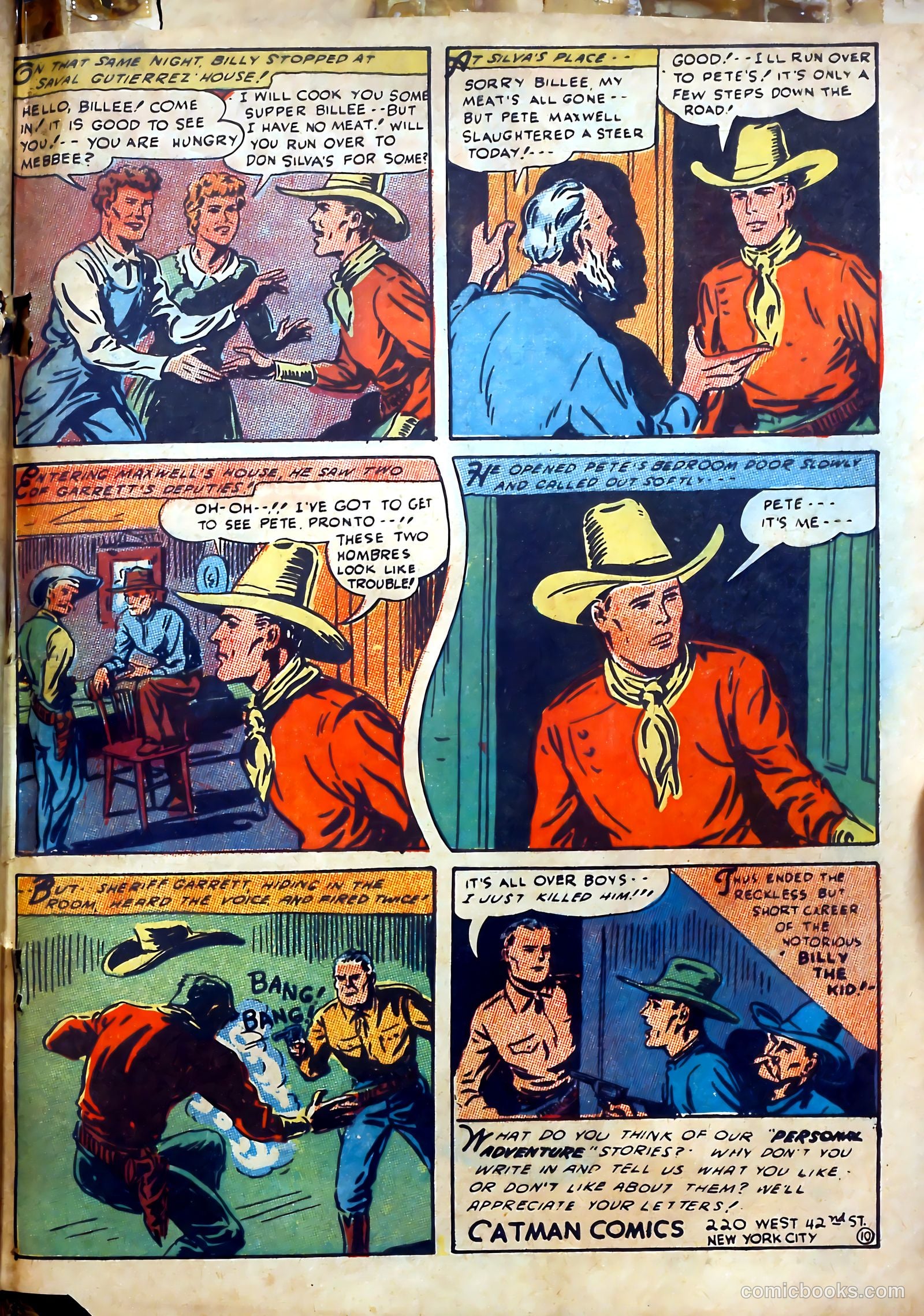Cat-Man Comics #23 — page 58 of 61