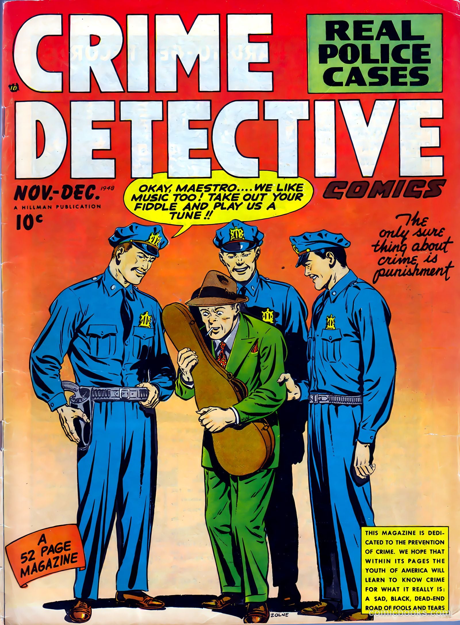 Crime Detective Comics v1 #5 — page 1 of 52