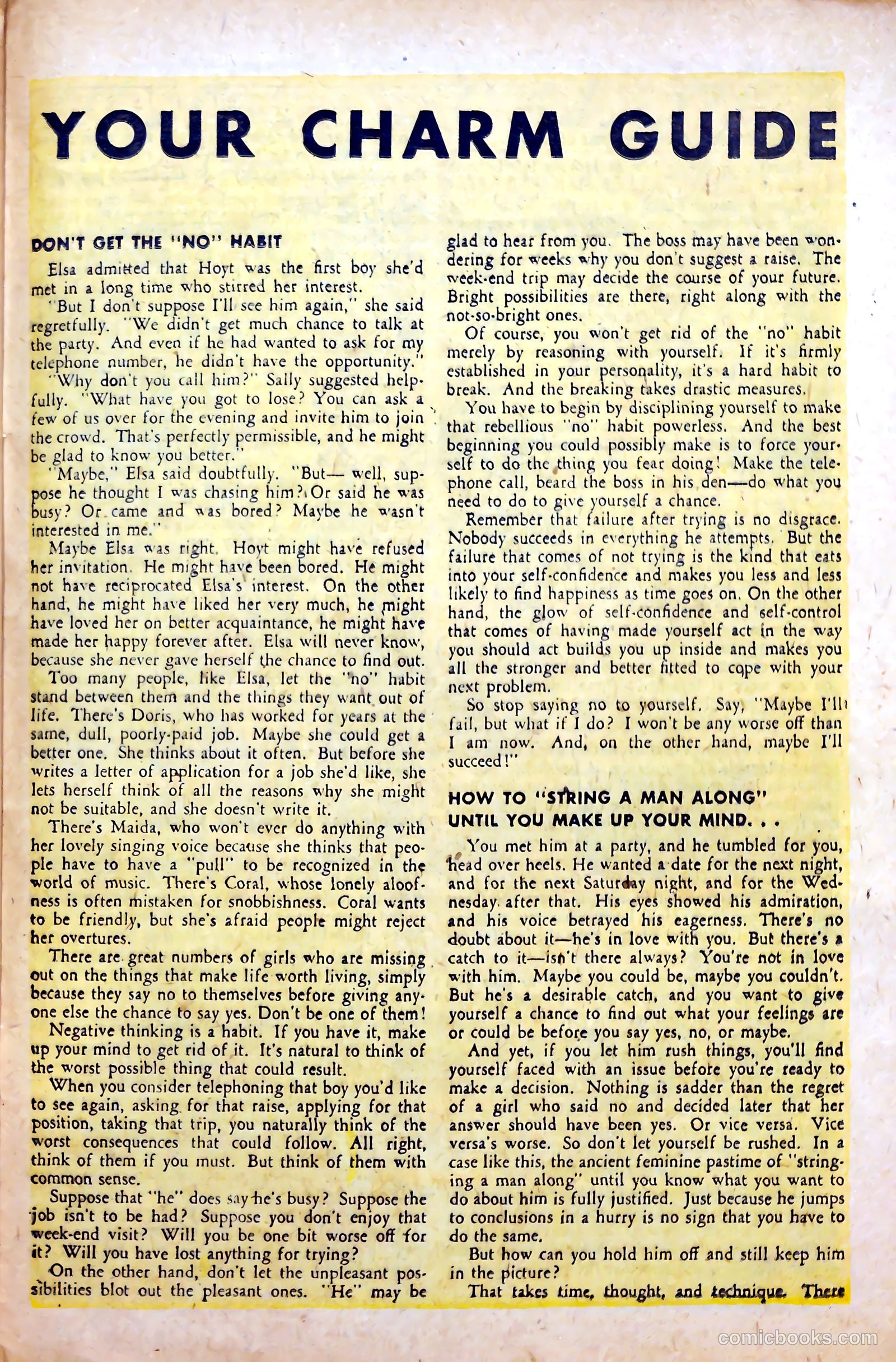 Complete Love Magazine #175 — page 25 of 36