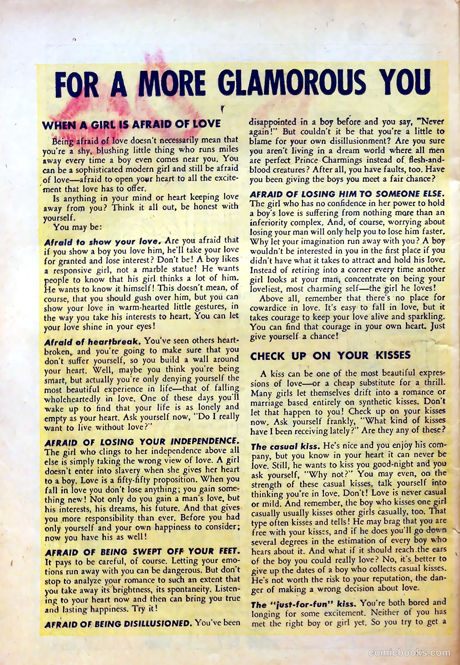 Complete Love Magazine #177 — page 26 of 36