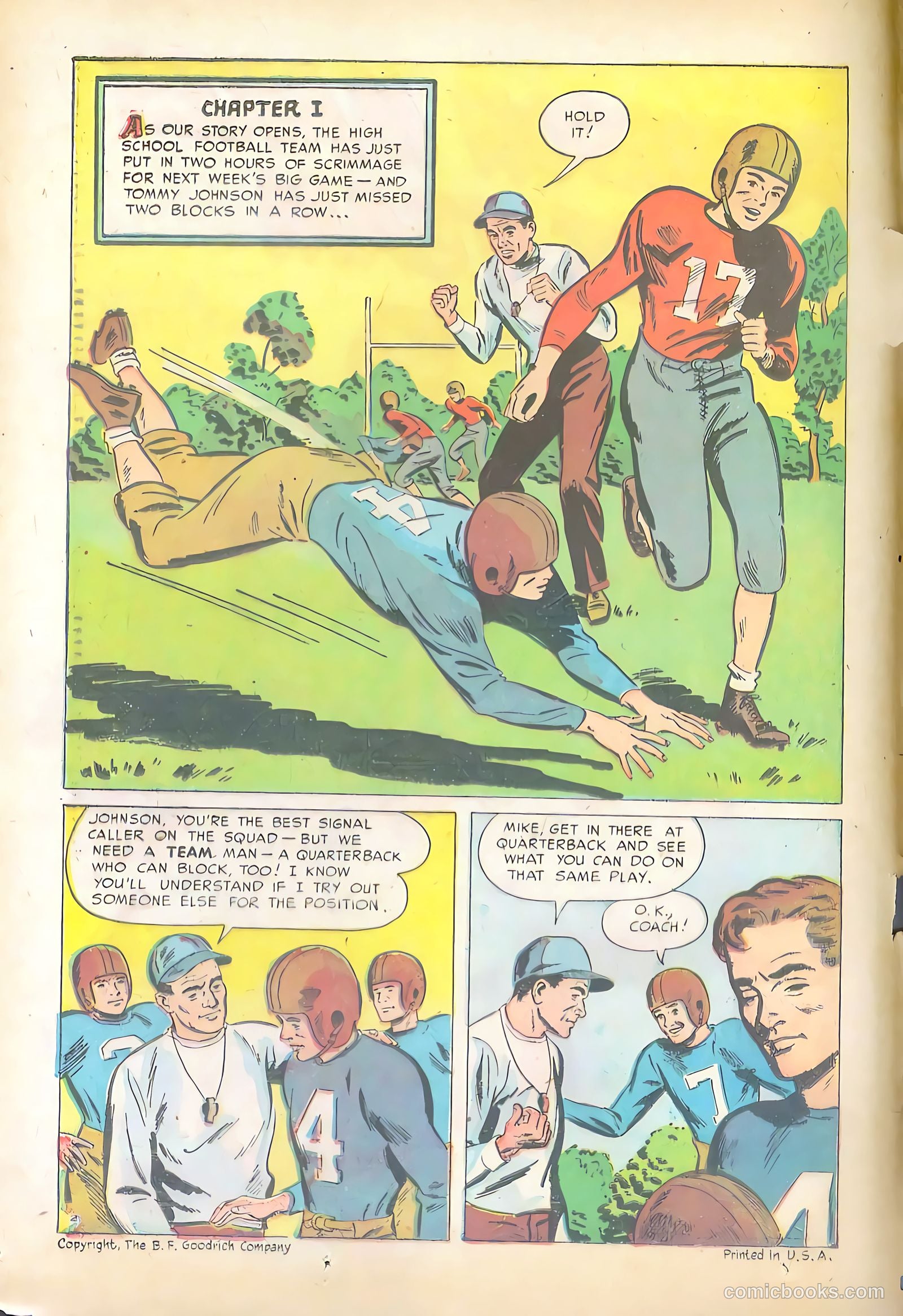 Johnson Makes the Team #1 — page 2 of 33