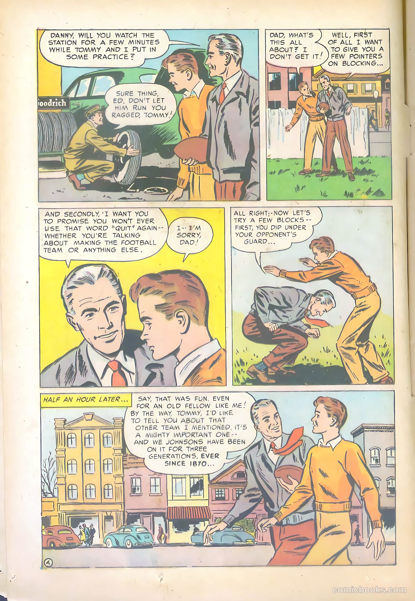 Johnson Makes the Team #1 — page 4 of 33