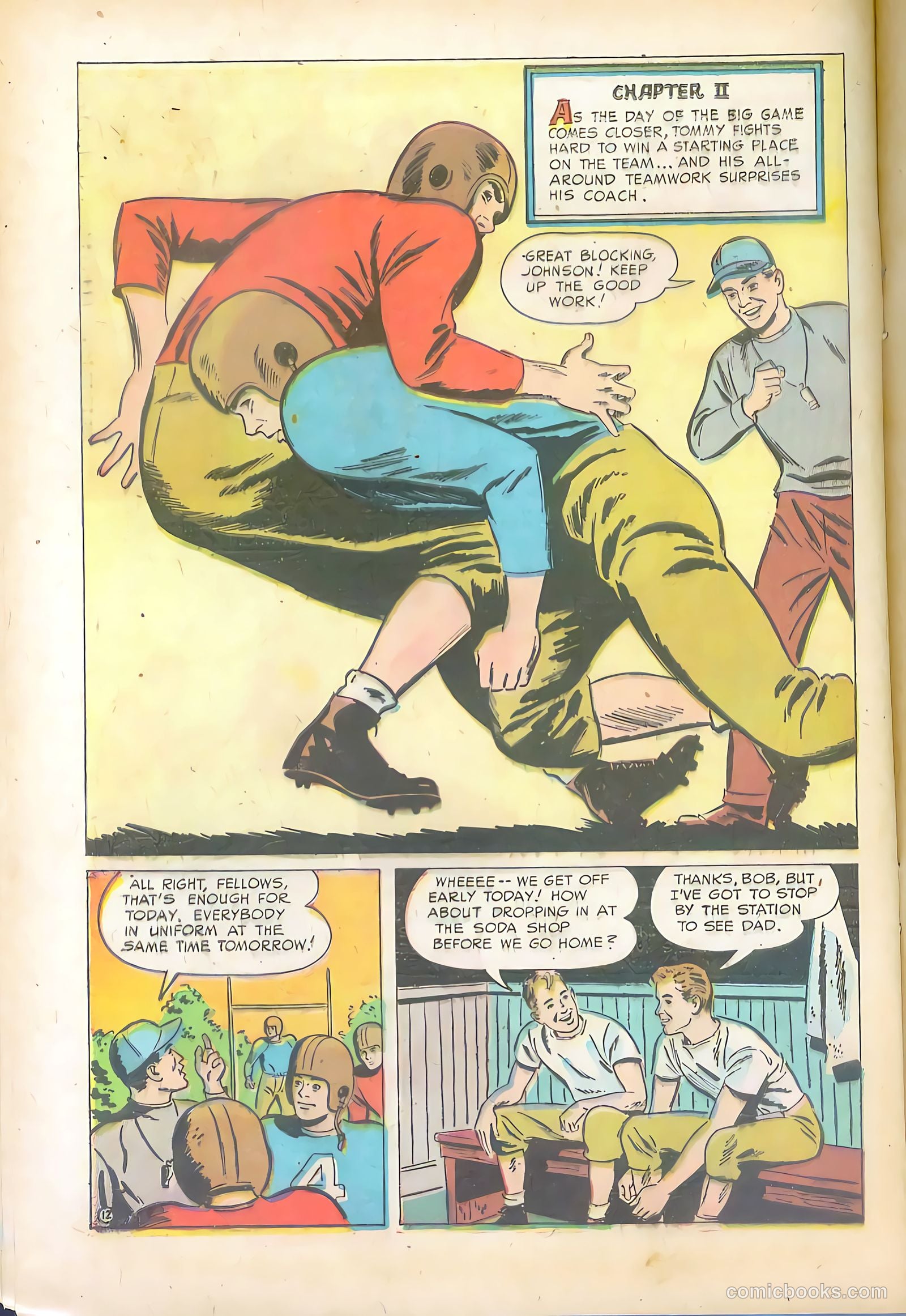 Johnson Makes the Team #1 — page 12 of 33