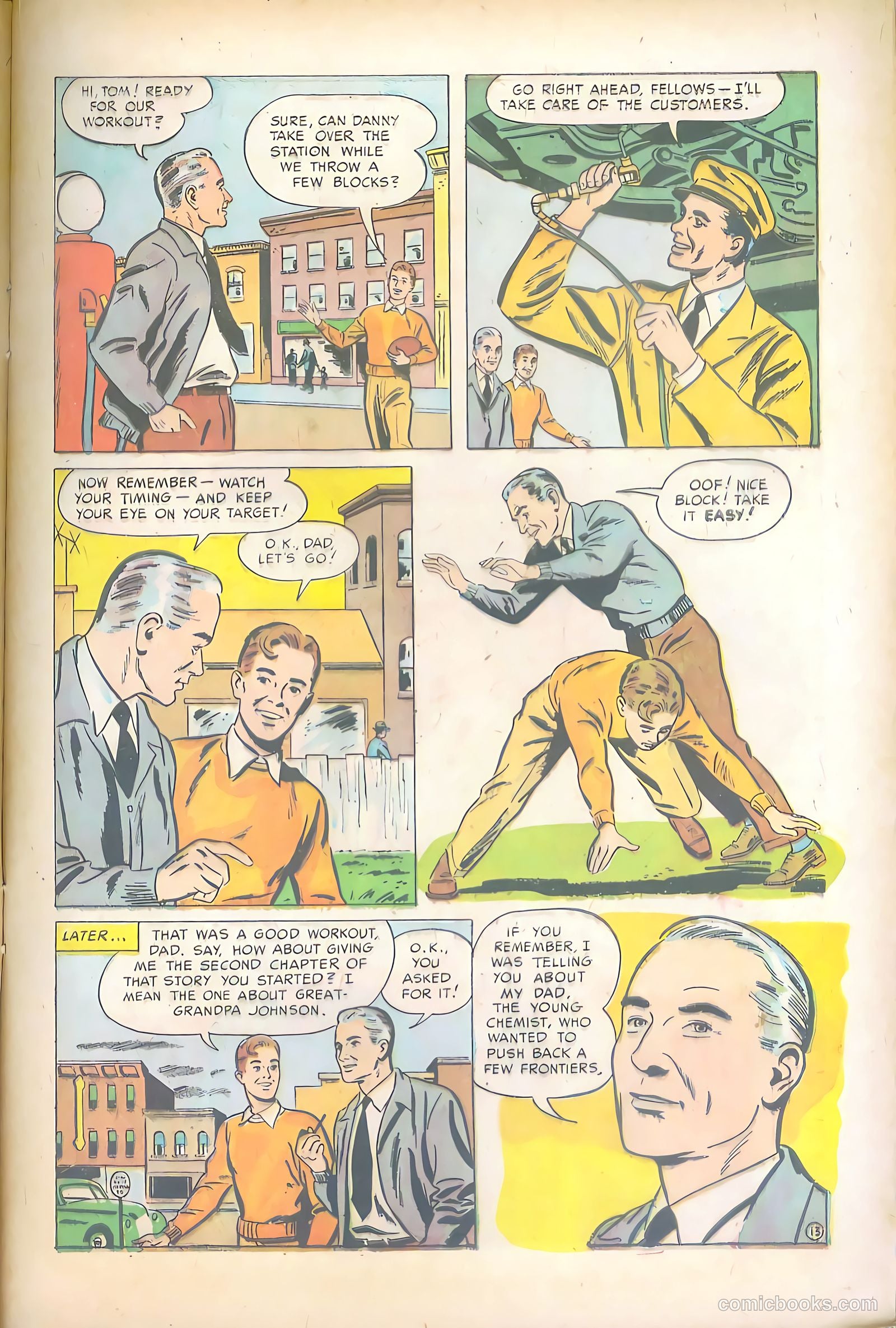 Johnson Makes the Team #1 — page 13 of 33