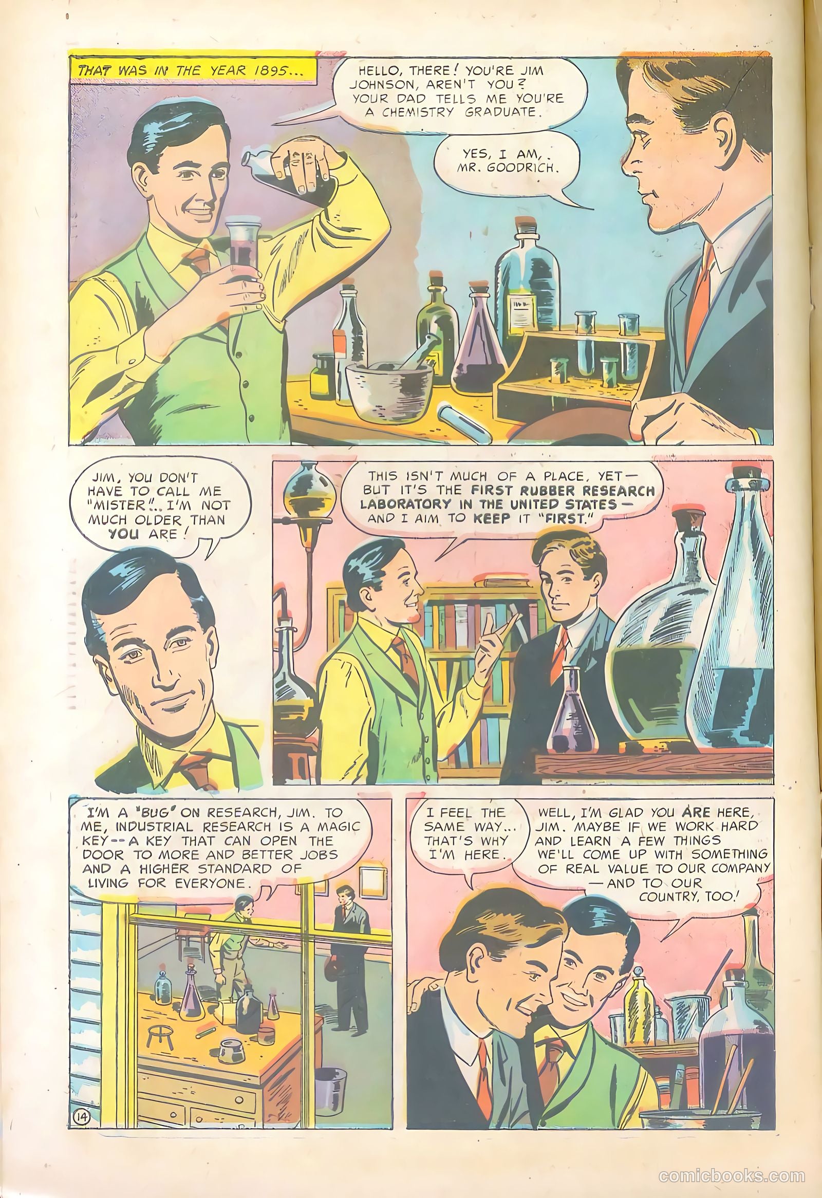 Johnson Makes the Team #1 — page 14 of 33