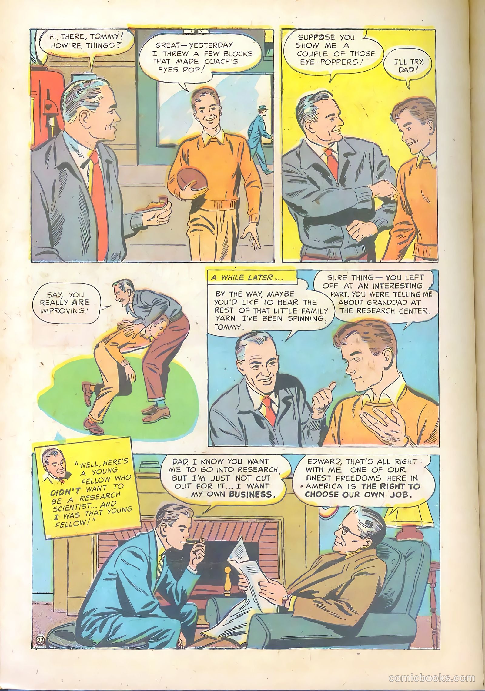 Johnson Makes the Team #1 — page 23 of 33