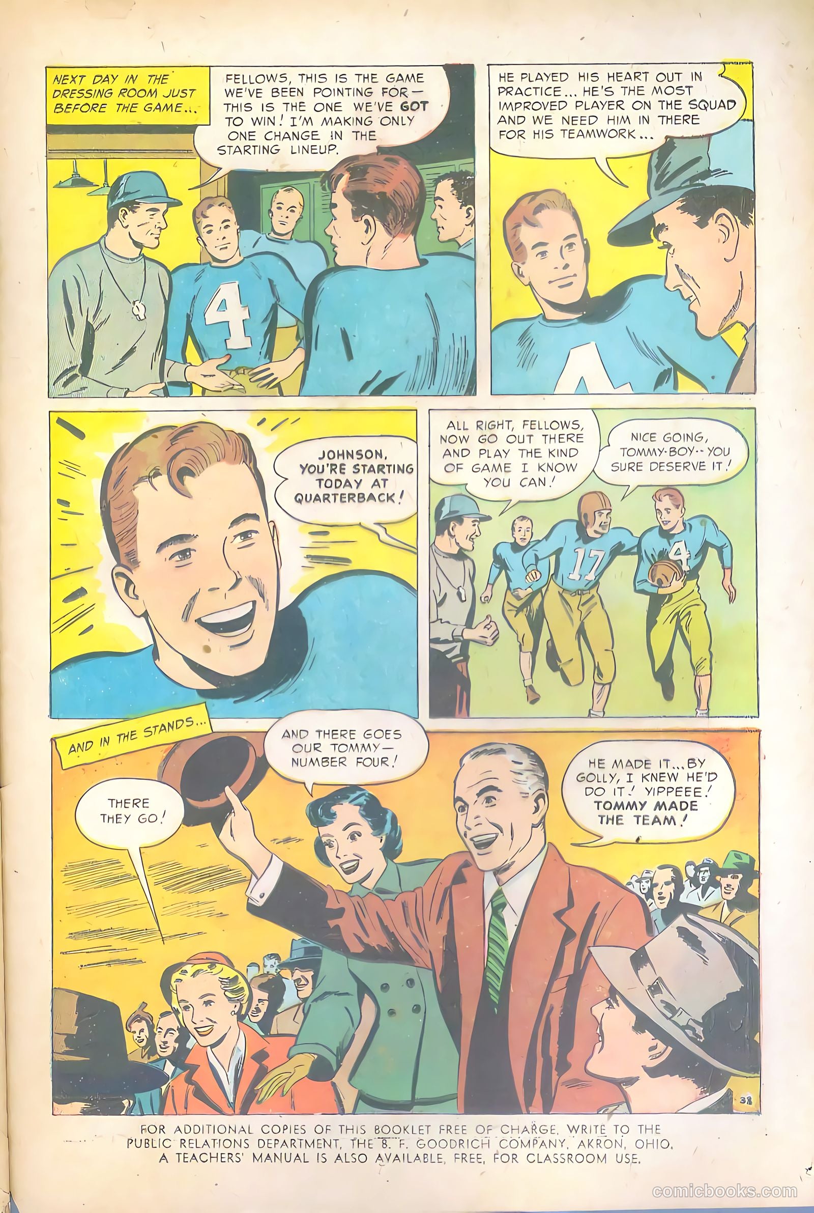 Johnson Makes the Team #1 — page 32 of 33