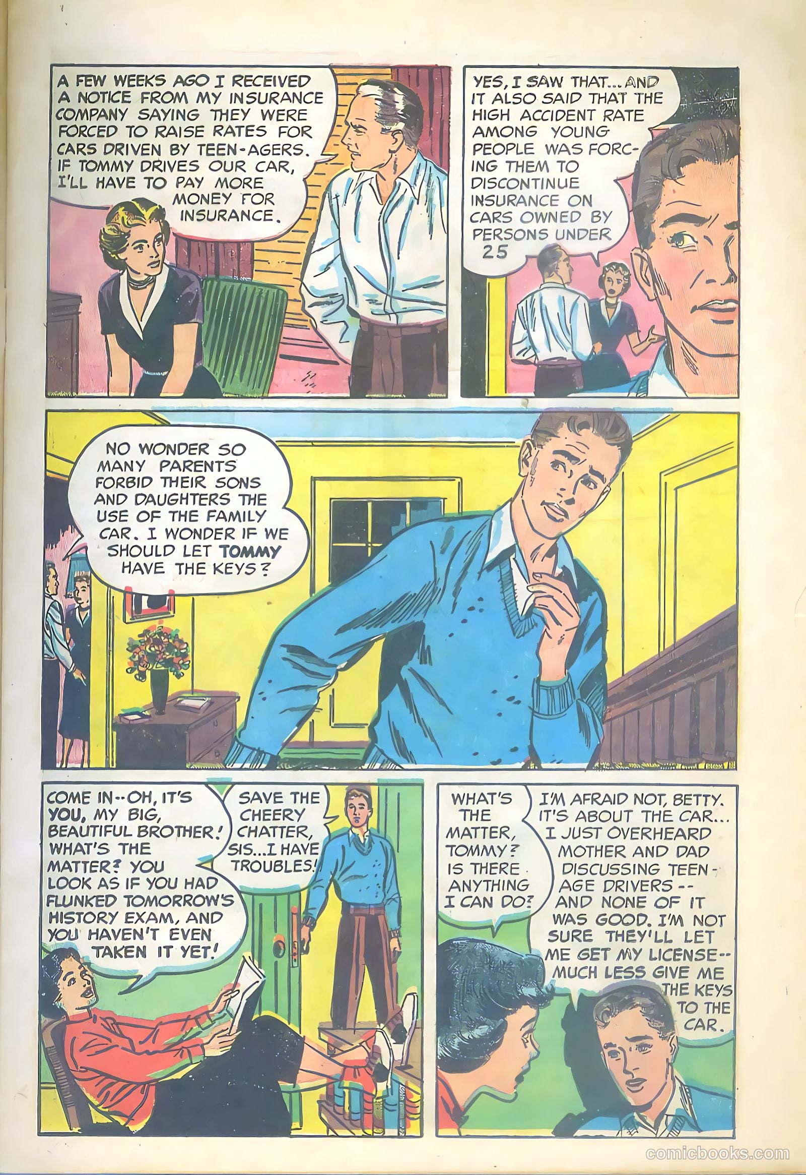 Tommy Gets the Keys #1 — page 7 of 32