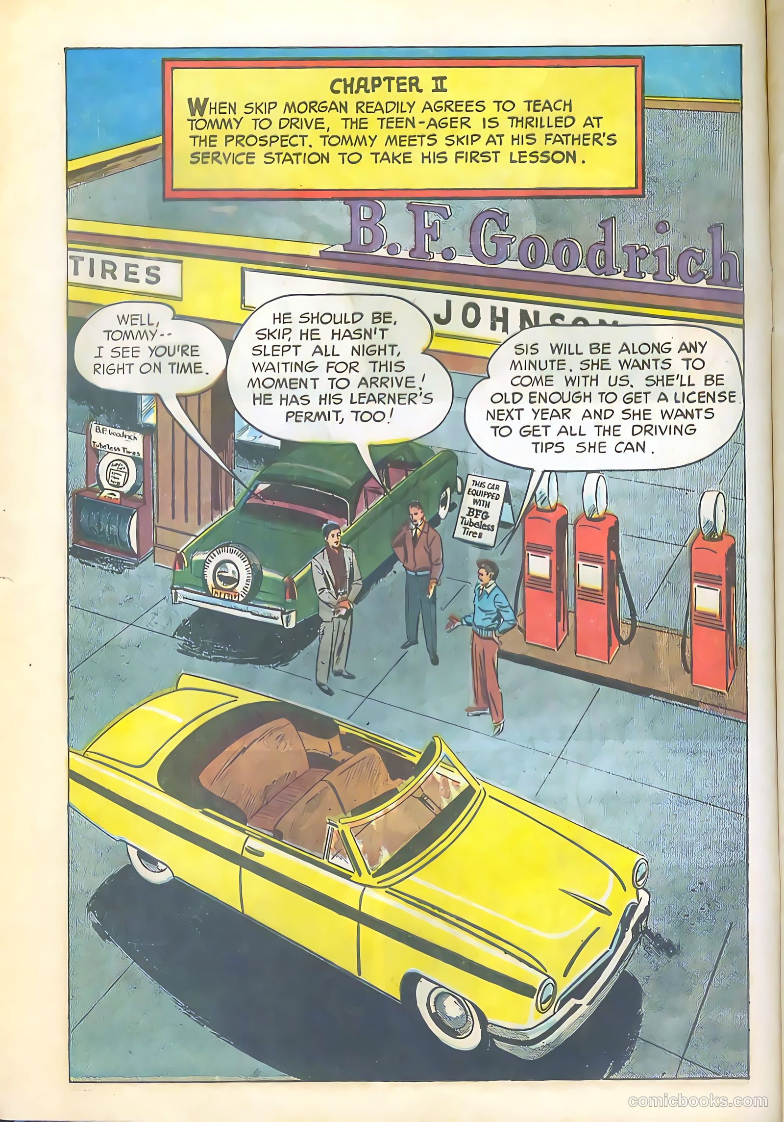 Tommy Gets the Keys #1 — page 10 of 32