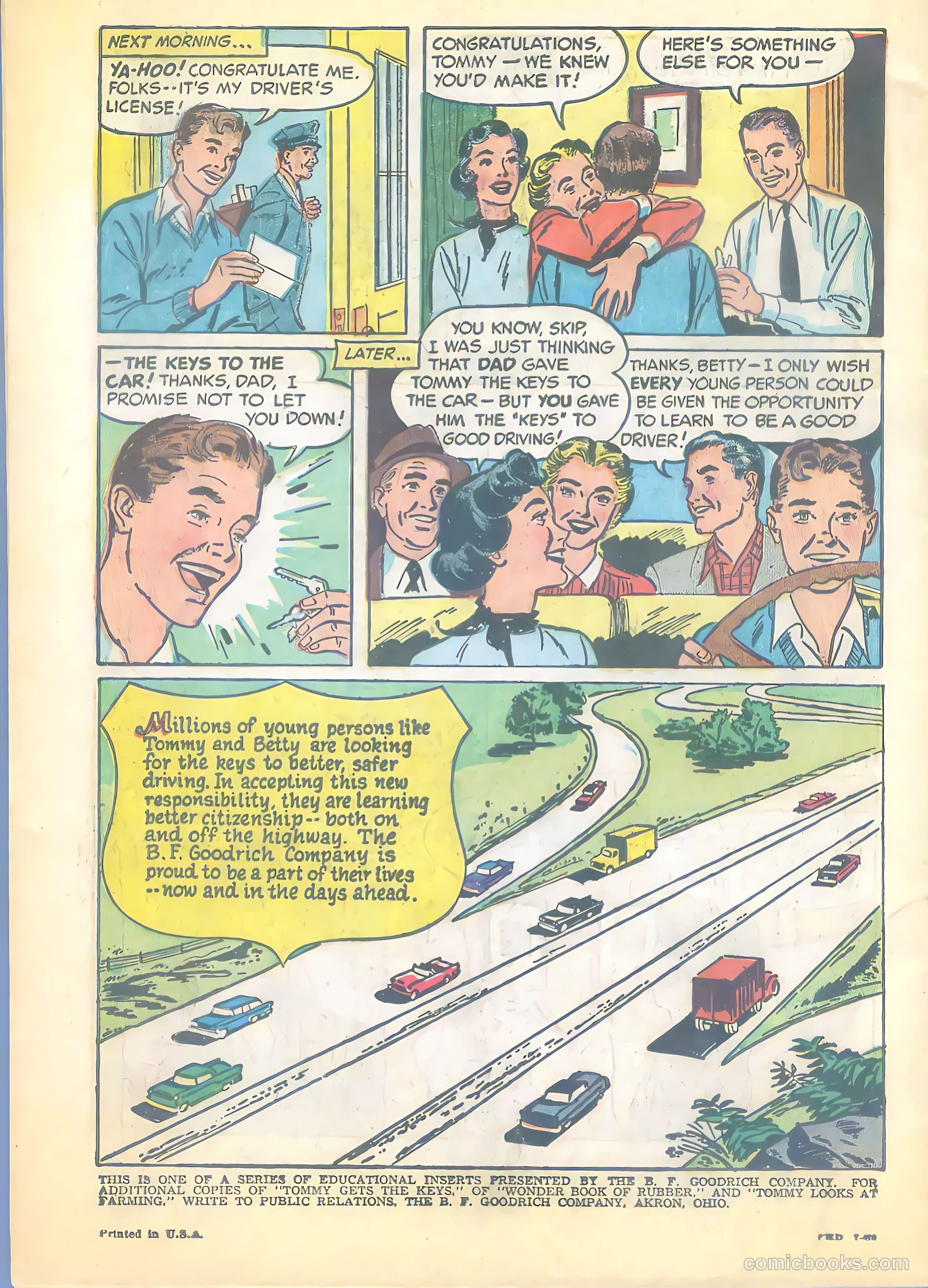 Tommy Gets the Keys #1 — page 32 of 32