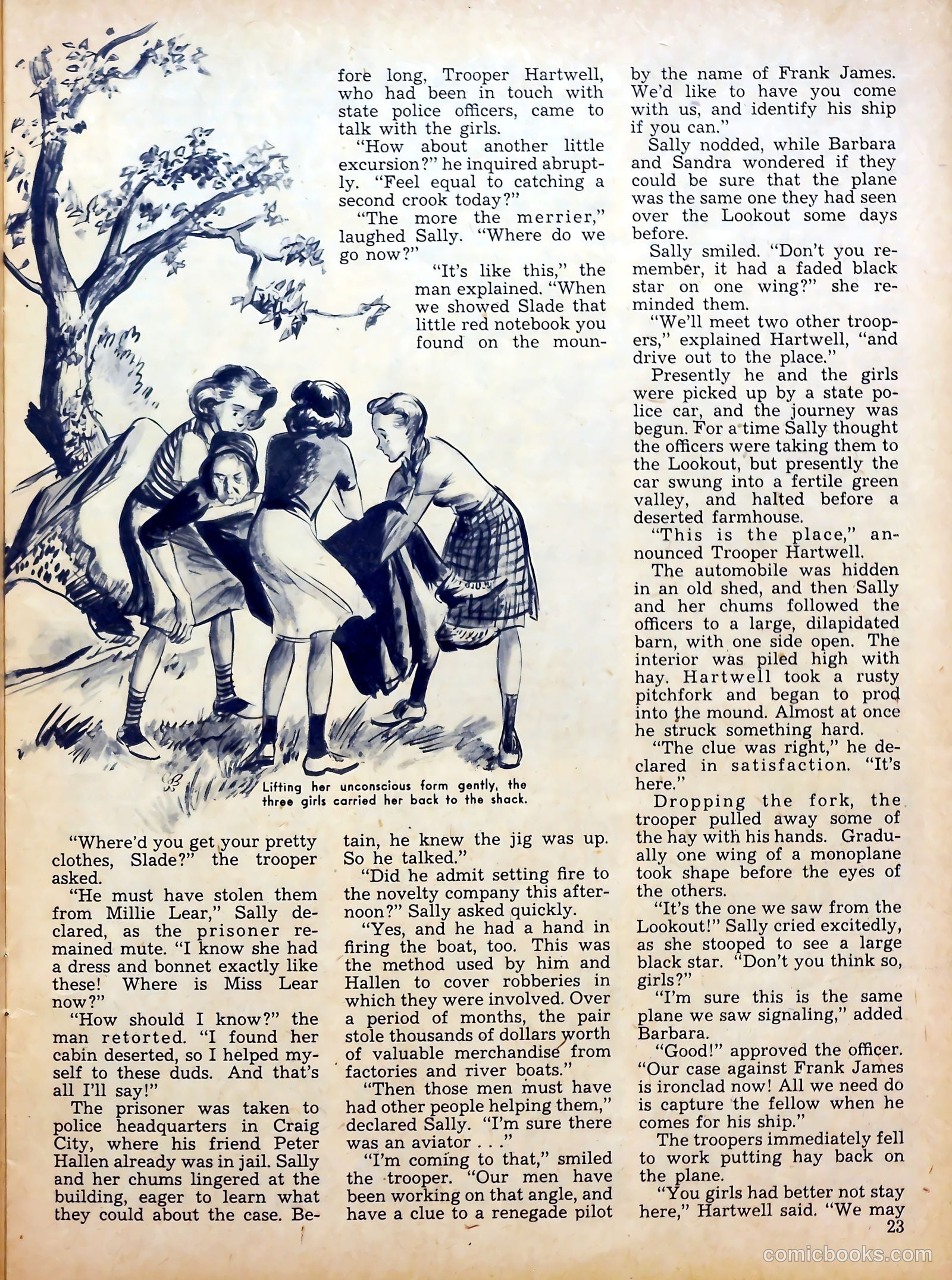 Calling All Girls #14 — page 23 of 59