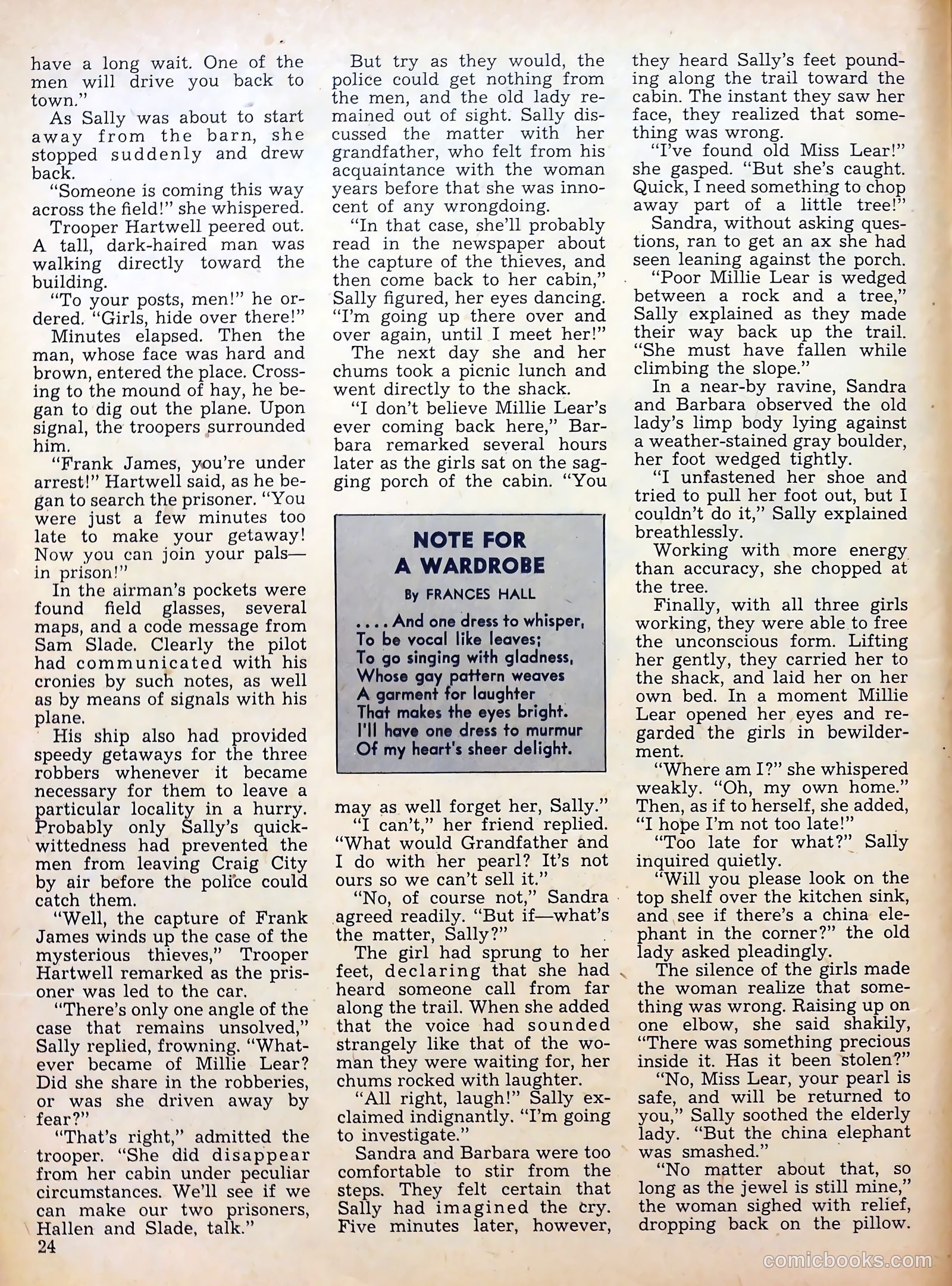 Calling All Girls #14 — page 24 of 59