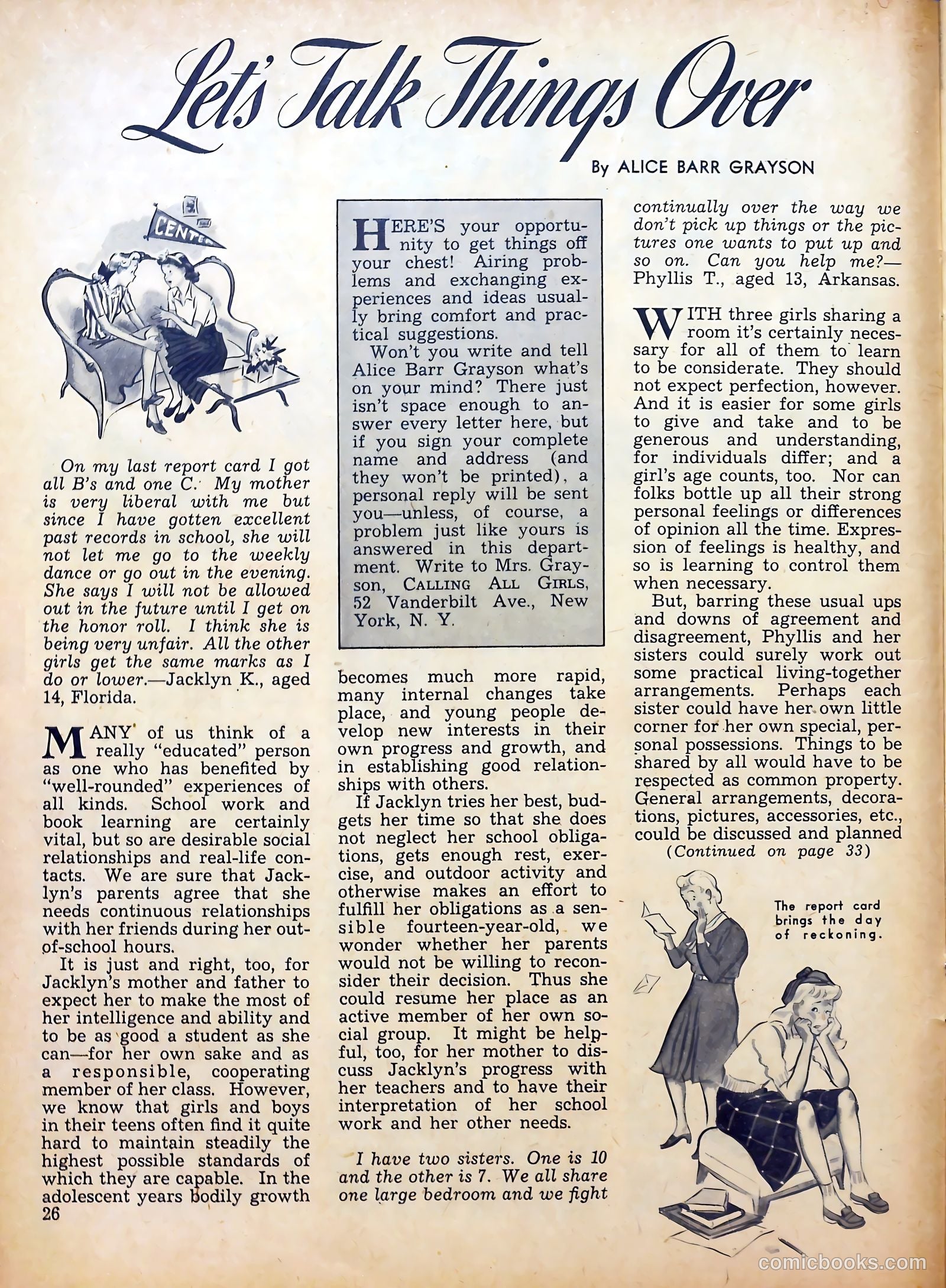 Calling All Girls #14 — page 26 of 59