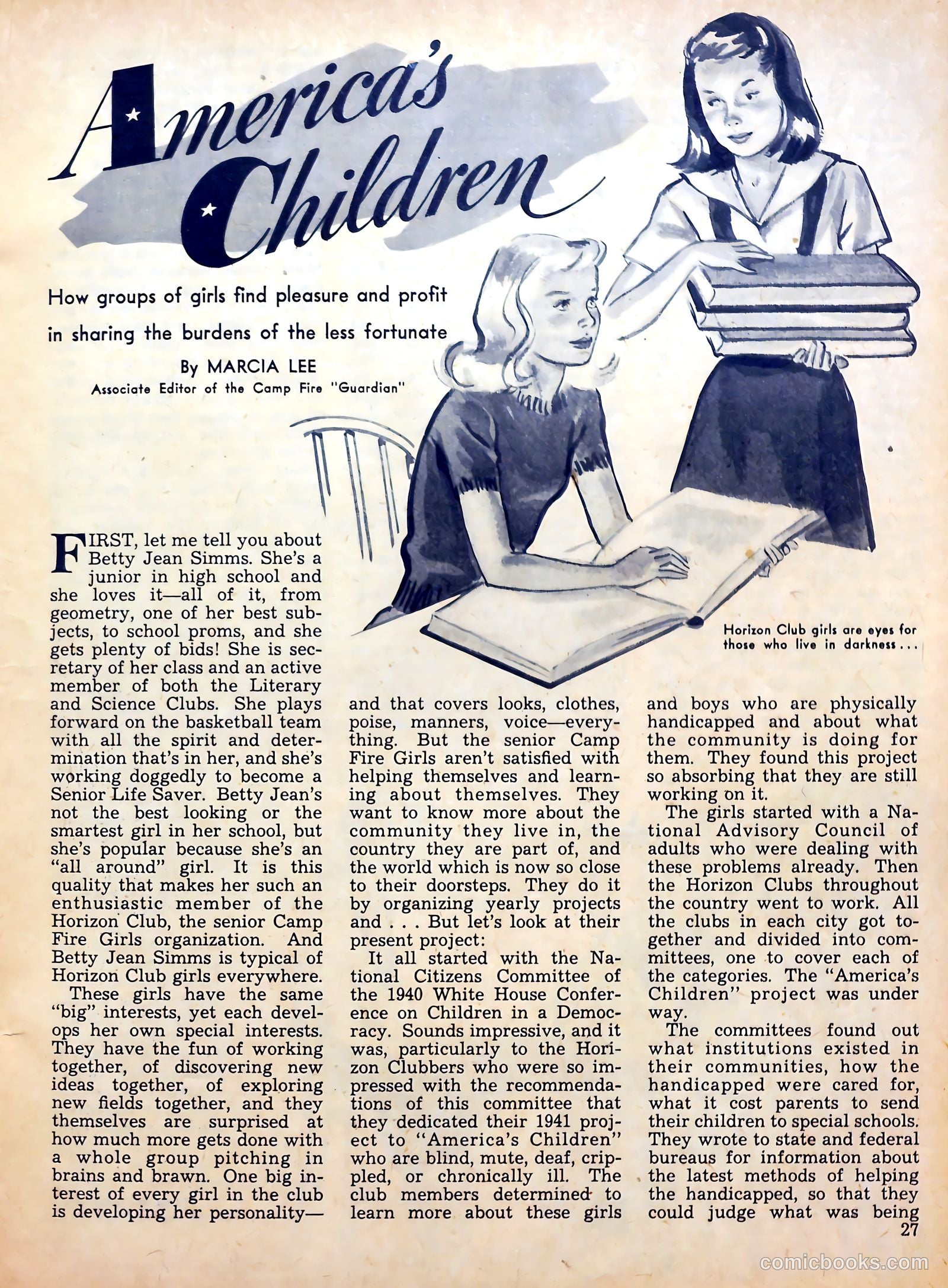 Calling All Girls #14 — page 27 of 59