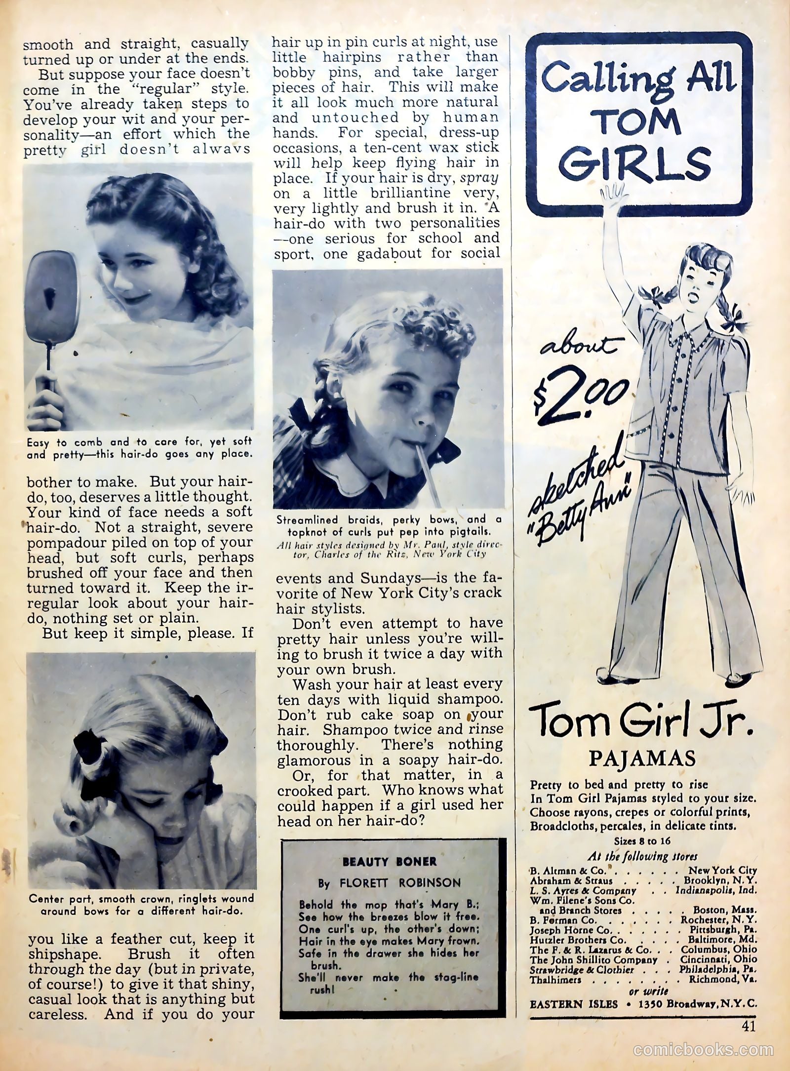 Calling All Girls #14 — page 40 of 59