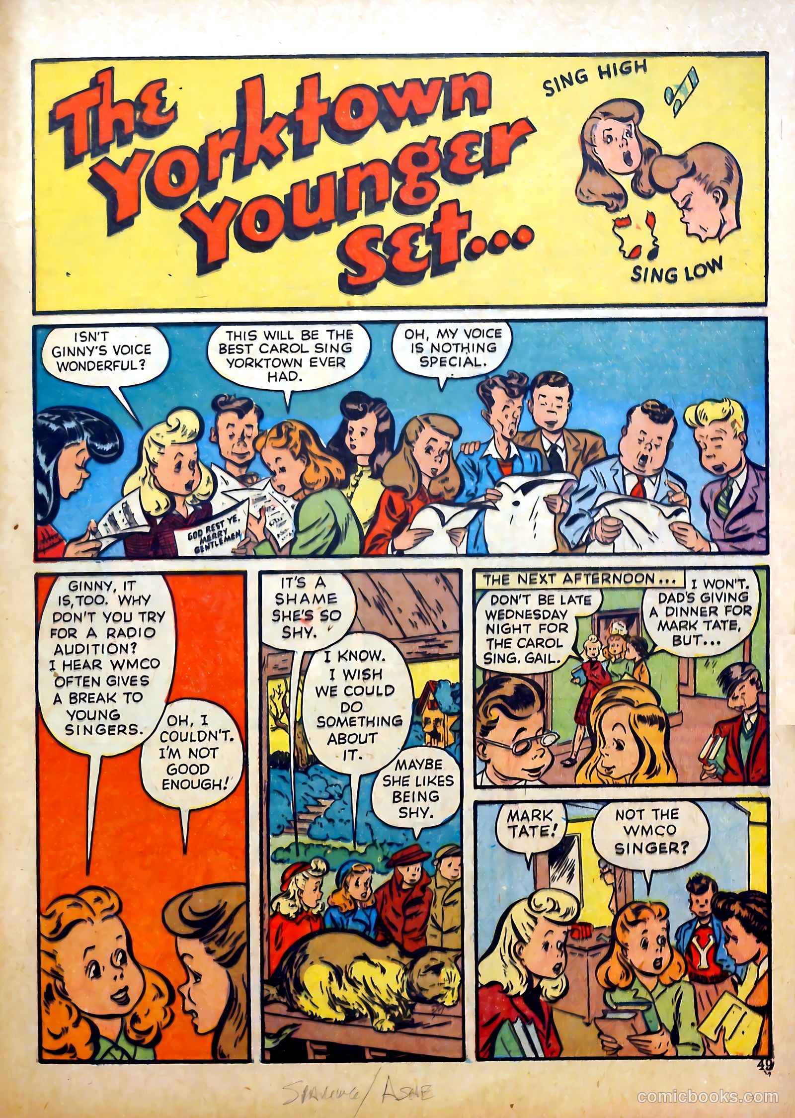 Calling All Girls #14 — page 48 of 59