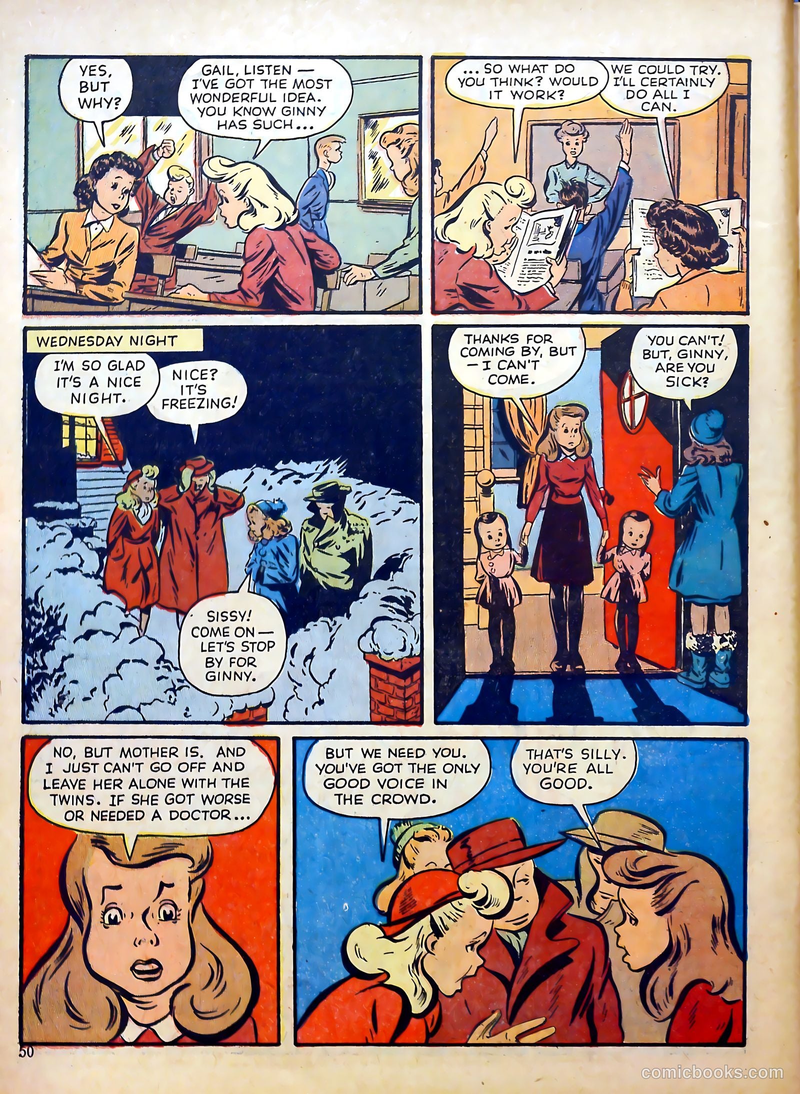 Calling All Girls #14 — page 49 of 59