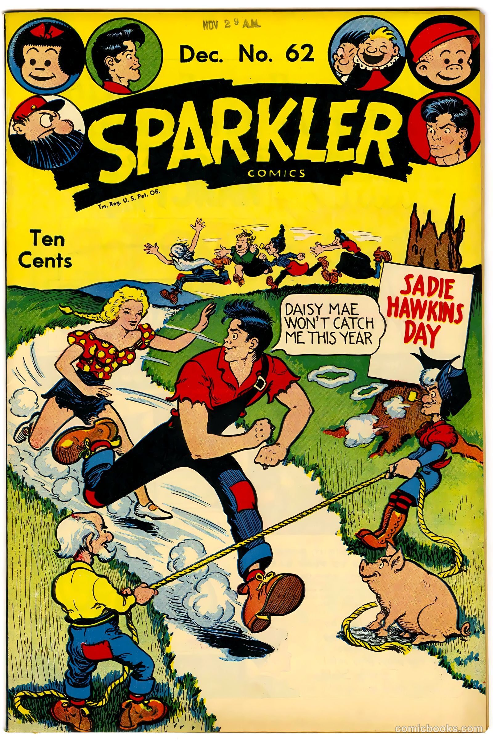 Sparkler Comics #62 — page 1 of 37