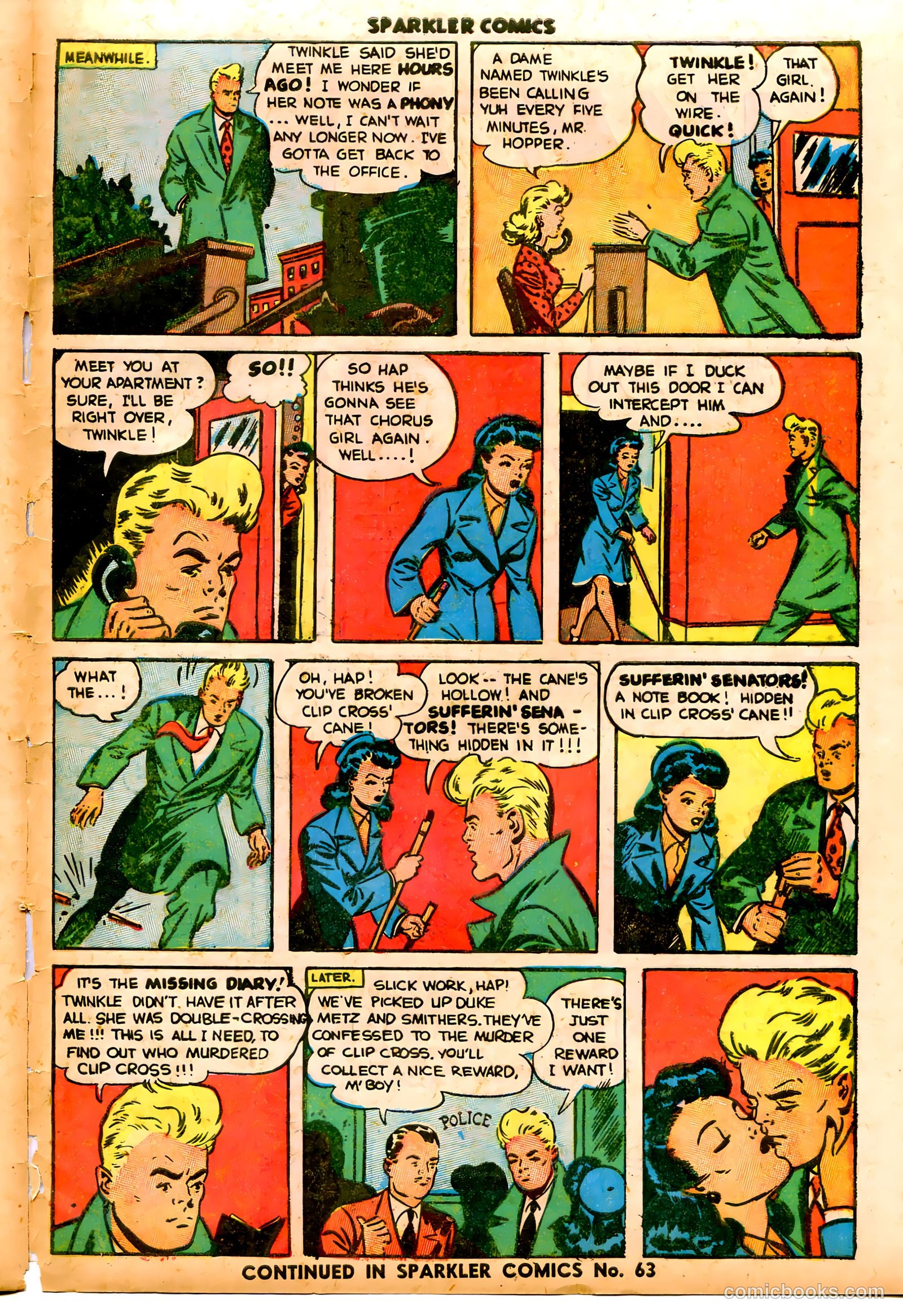 Sparkler Comics #62 — page 32 of 37