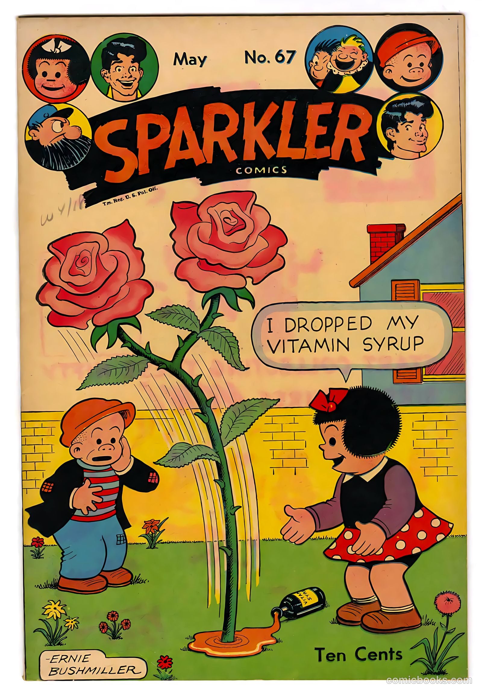 Sparkler Comics #67 — page 1 of 14