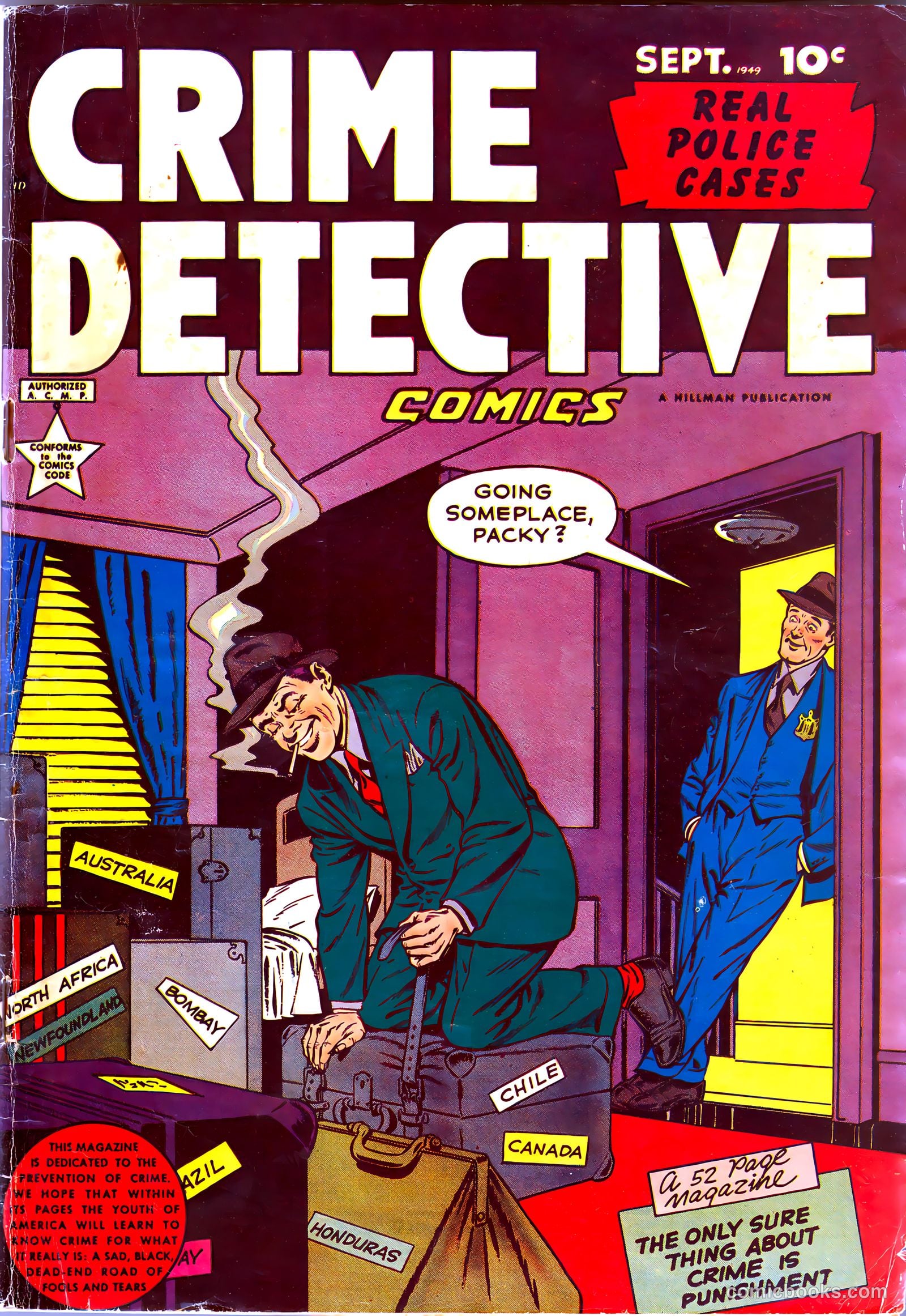 Crime Detective Comics v1 #10 — page 1 of 52