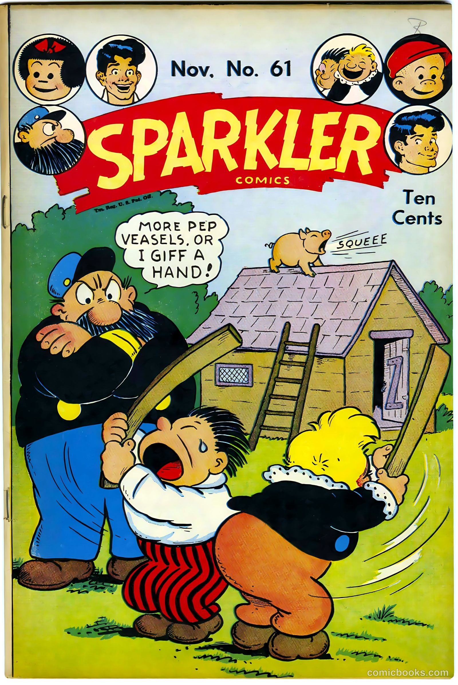Sparkler Comics #61 — page 1 of 36