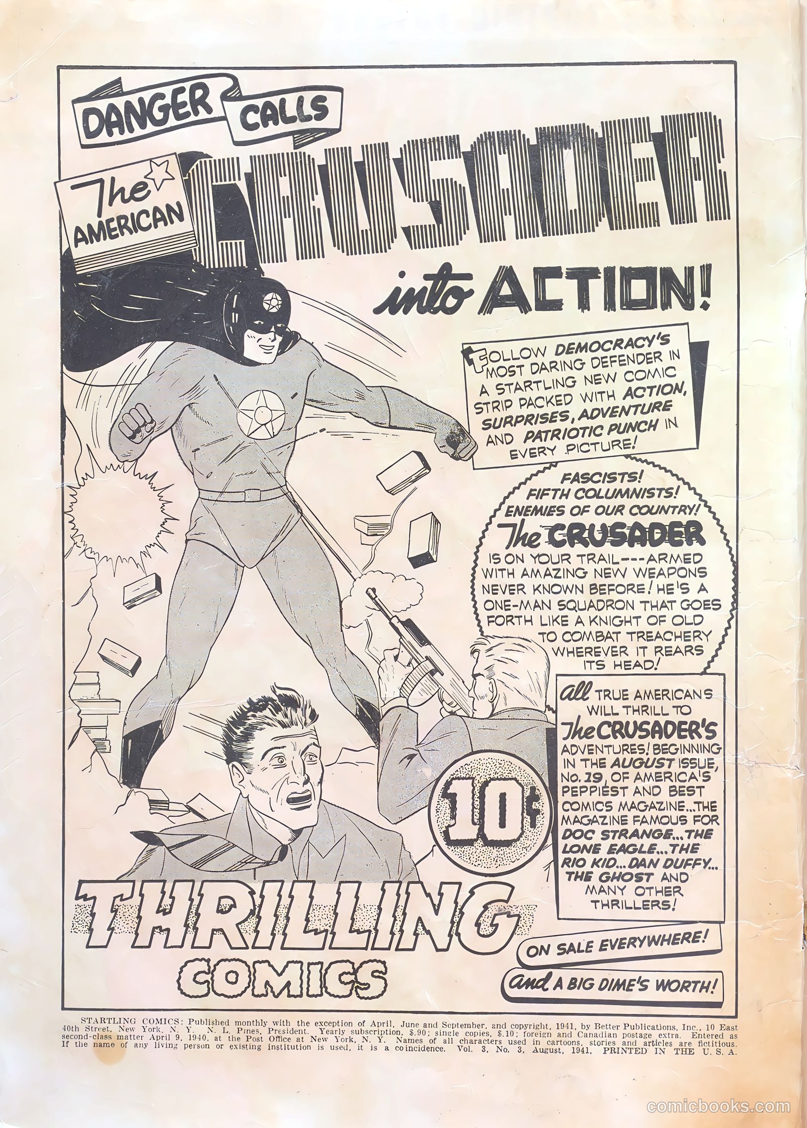 Startling Comics #9 — page 2 of 68