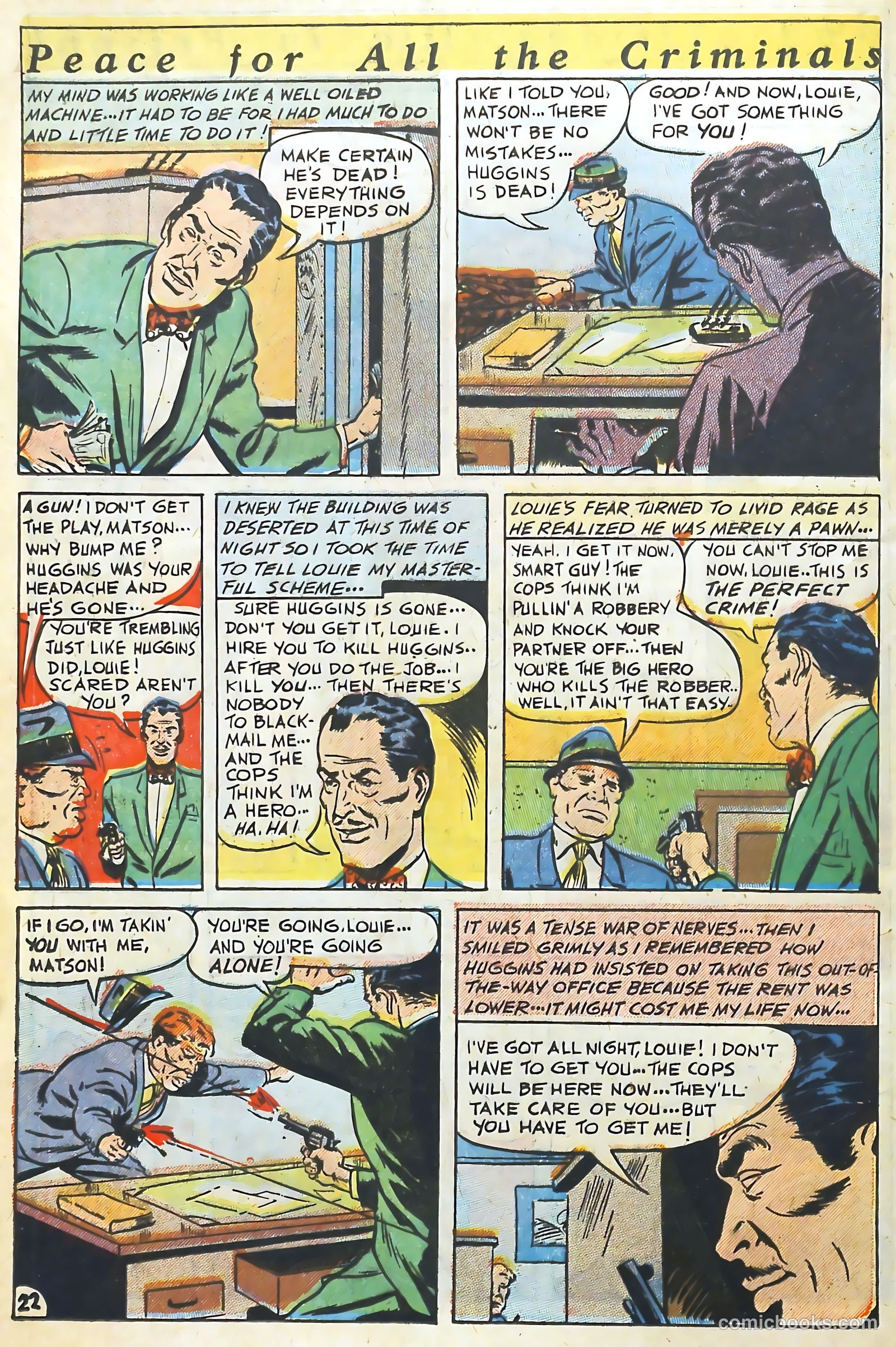 The Perfect Crime #3 — page 22 of 52